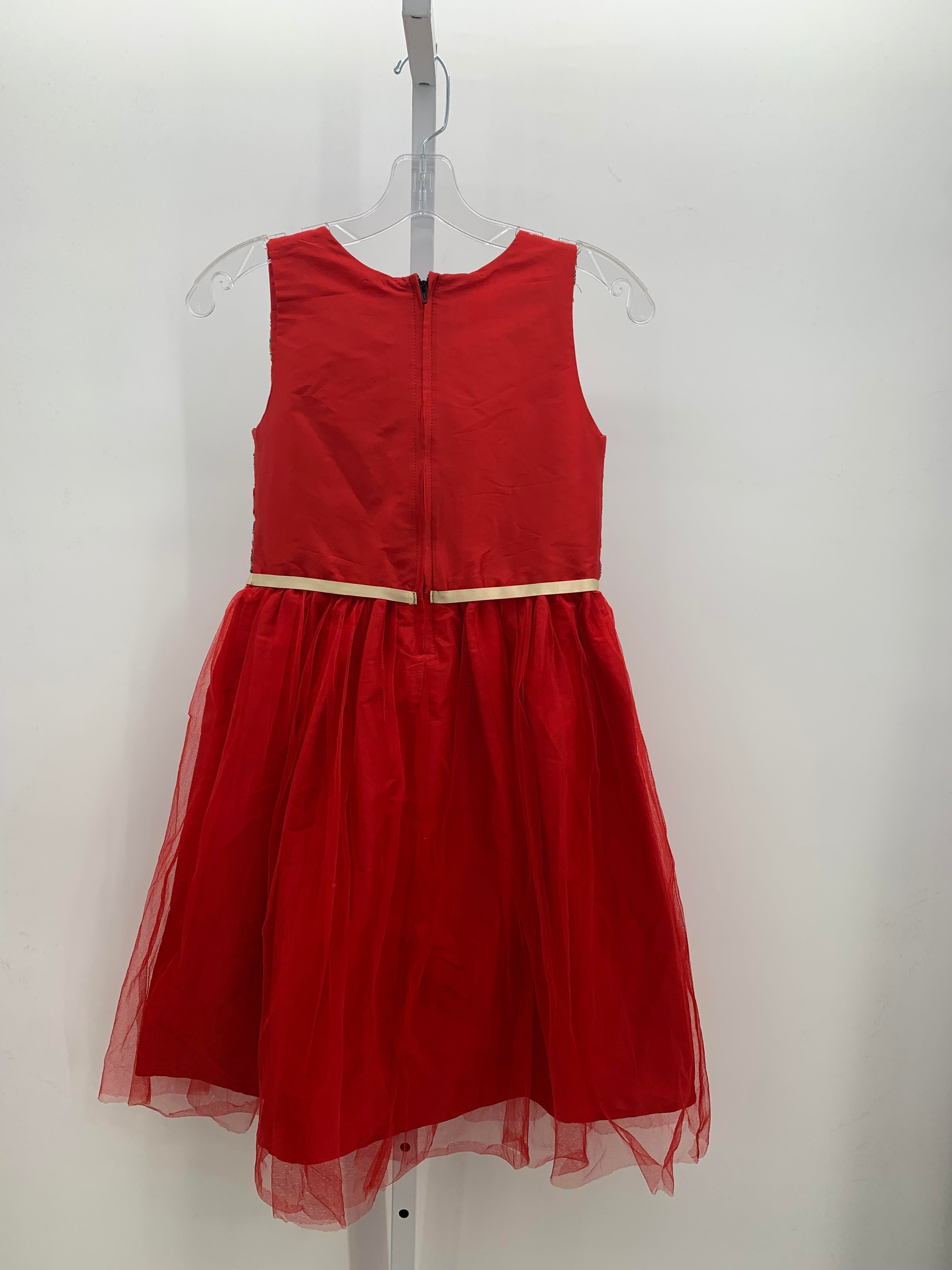 Size 10-12 Girls Sleeveless Dress