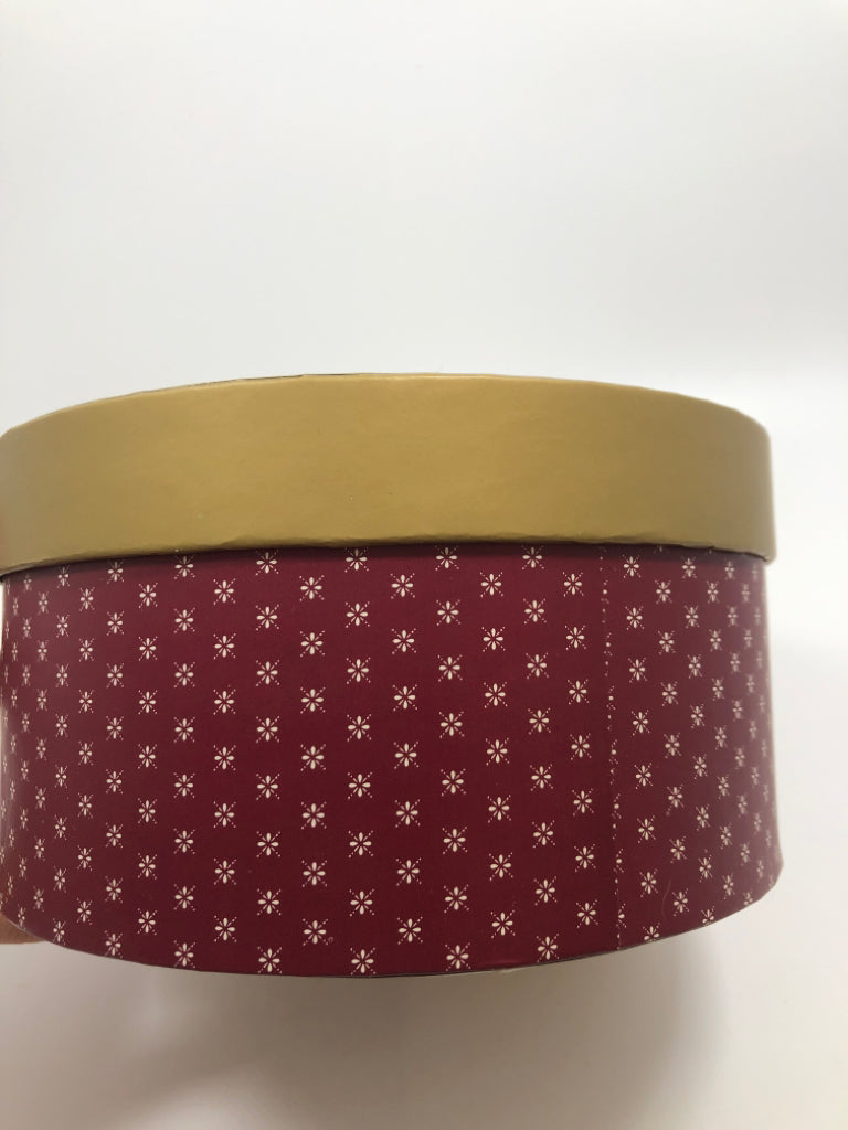 3 LADIES ON TOP ROUND GIFT BOX.