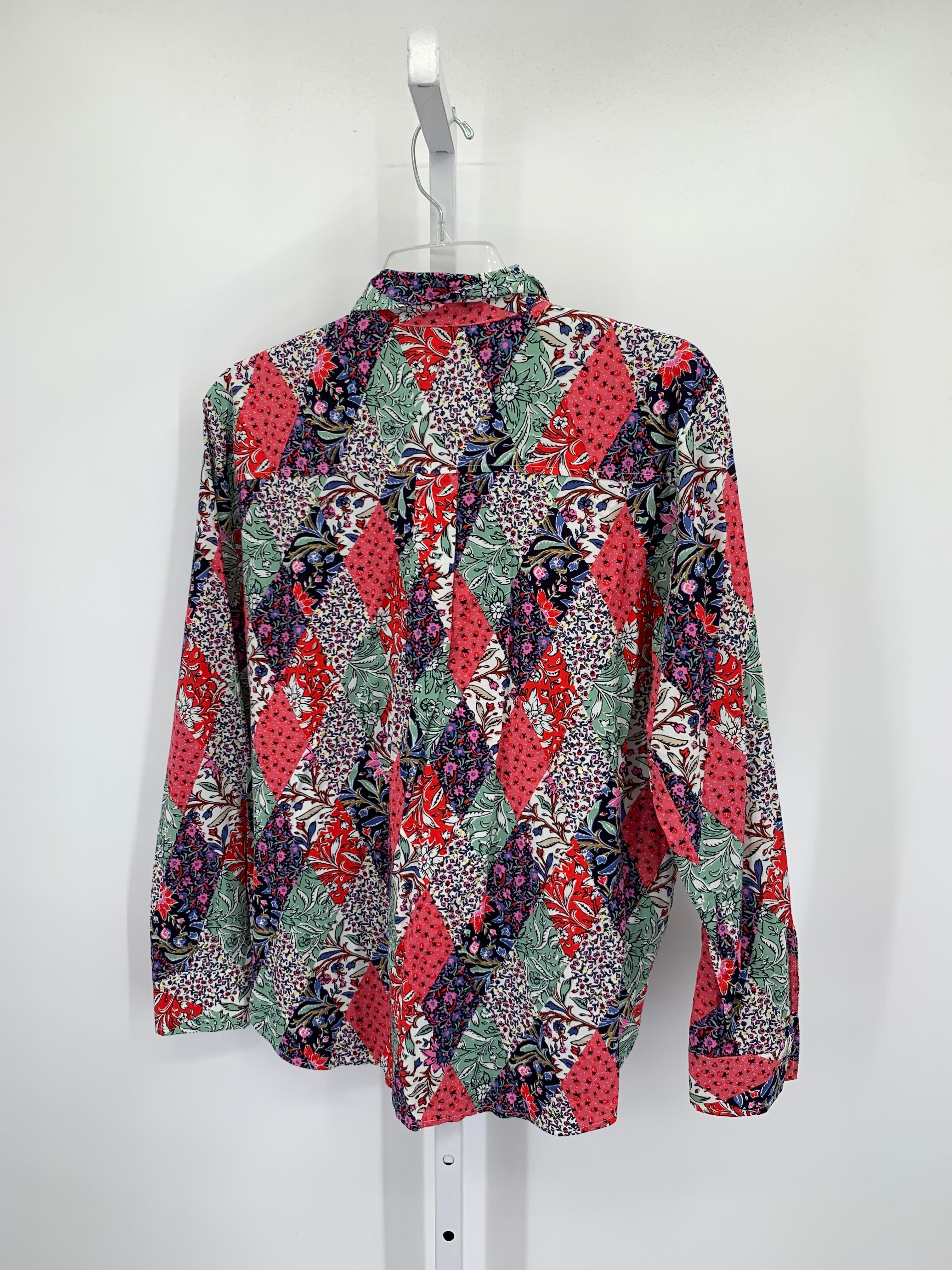 Loft Size Medium Misses Long Sleeve Shirt