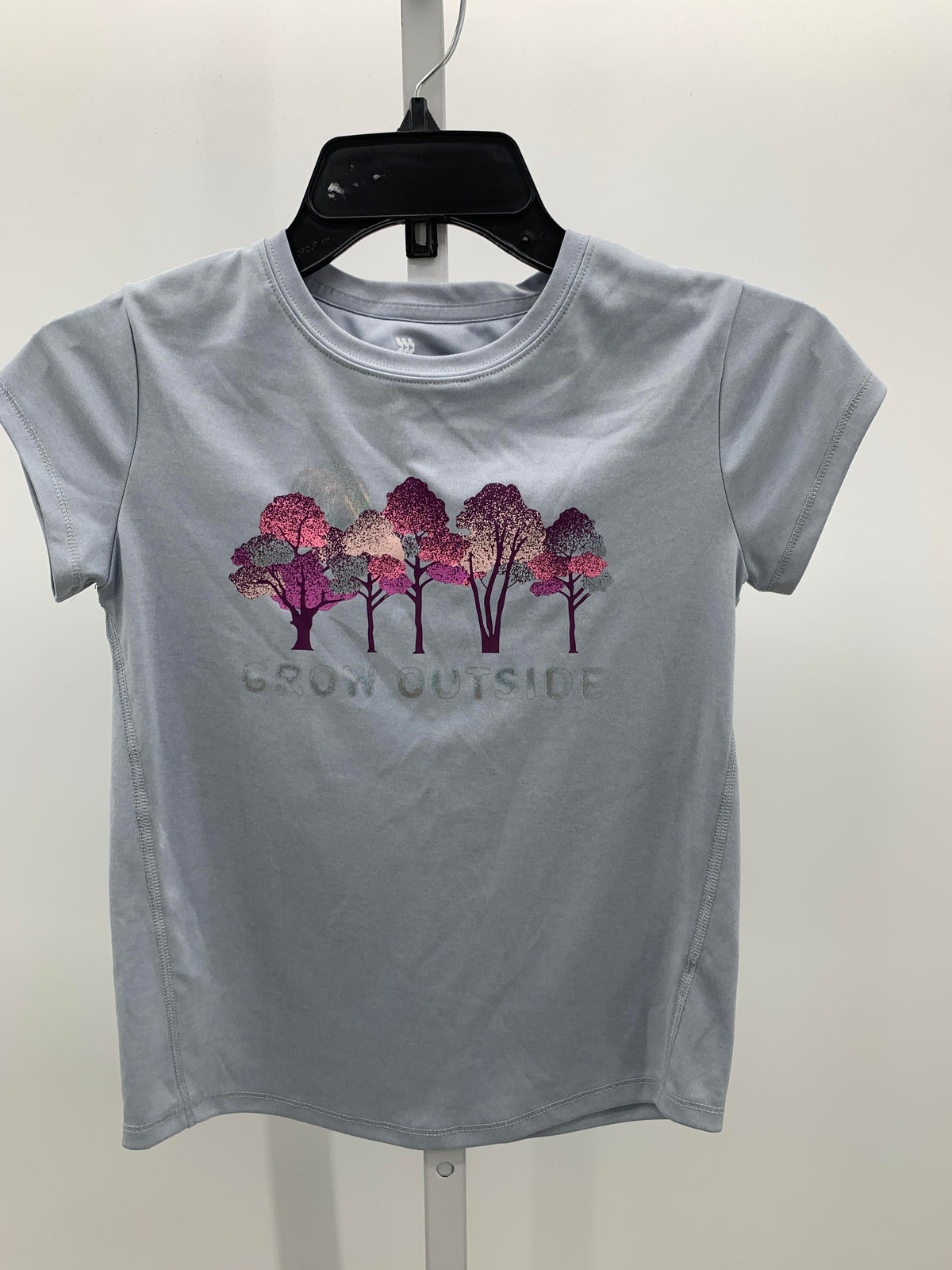 All In Motion Size 8 Girls Short Sleeve Shirt