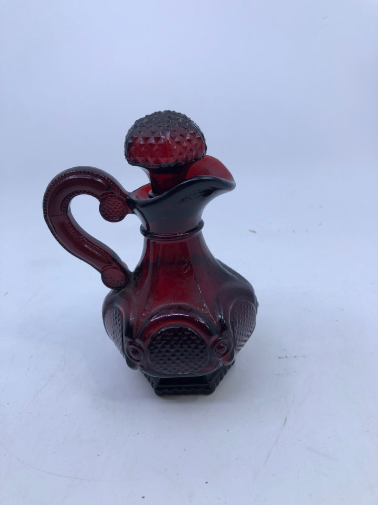 CRANBERRY OIL DISPENSER.