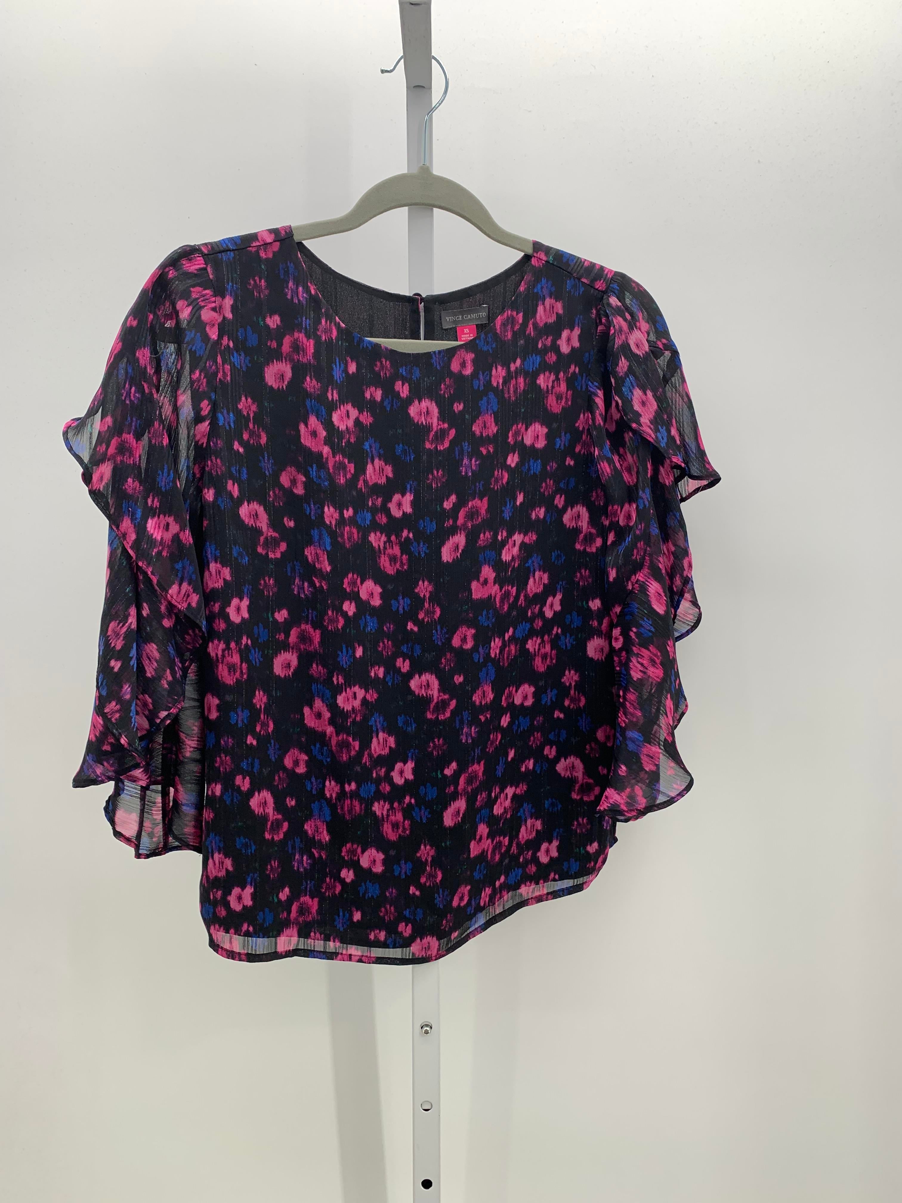 Vince Camuto Size X Small Misses 3/4 Sleeve Shirt