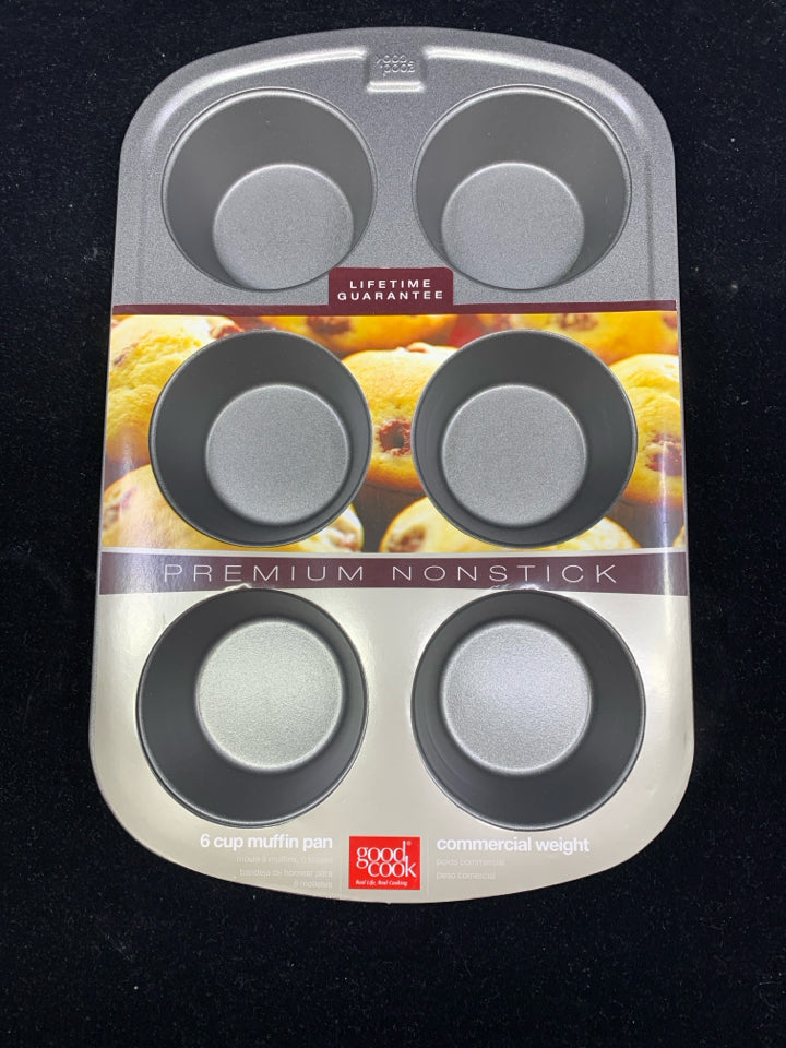 NIP GOOD COOK NON STICK MUFFIN PAN.