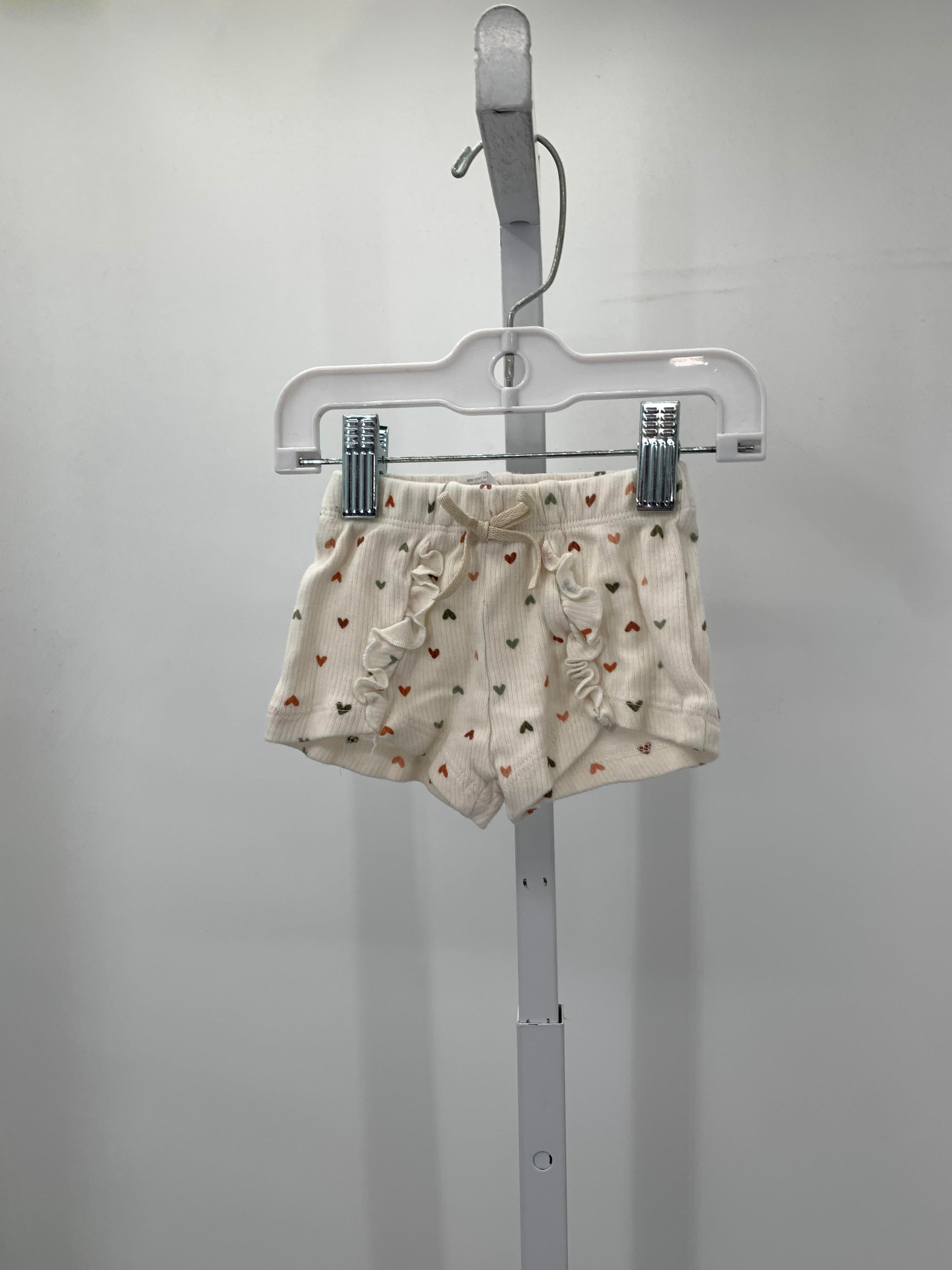 Size 0-3 months Girls Shorts