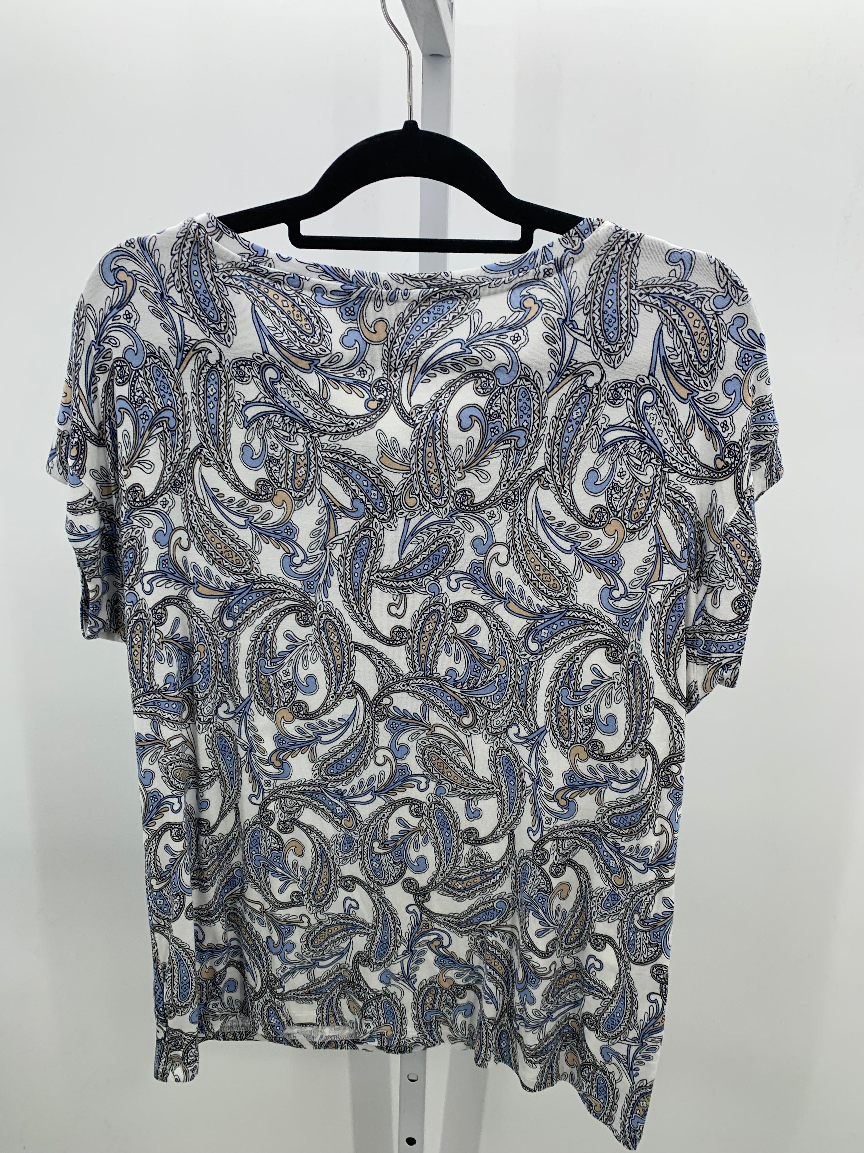 Liz Claiborne Size Large Misses Short Sleeve Shirt