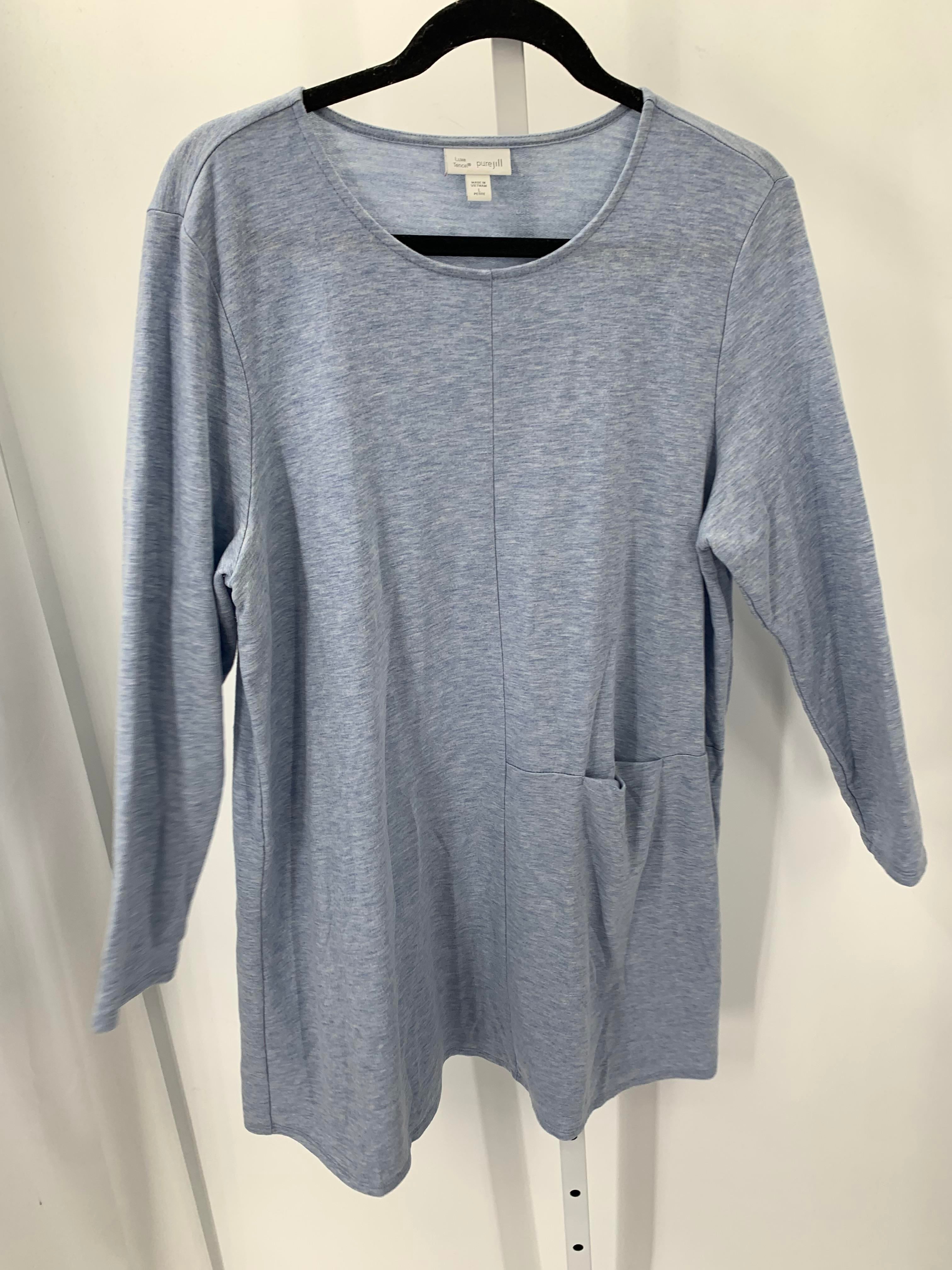 J-Jill Size Large Petite Petite Long Sleeve Dress