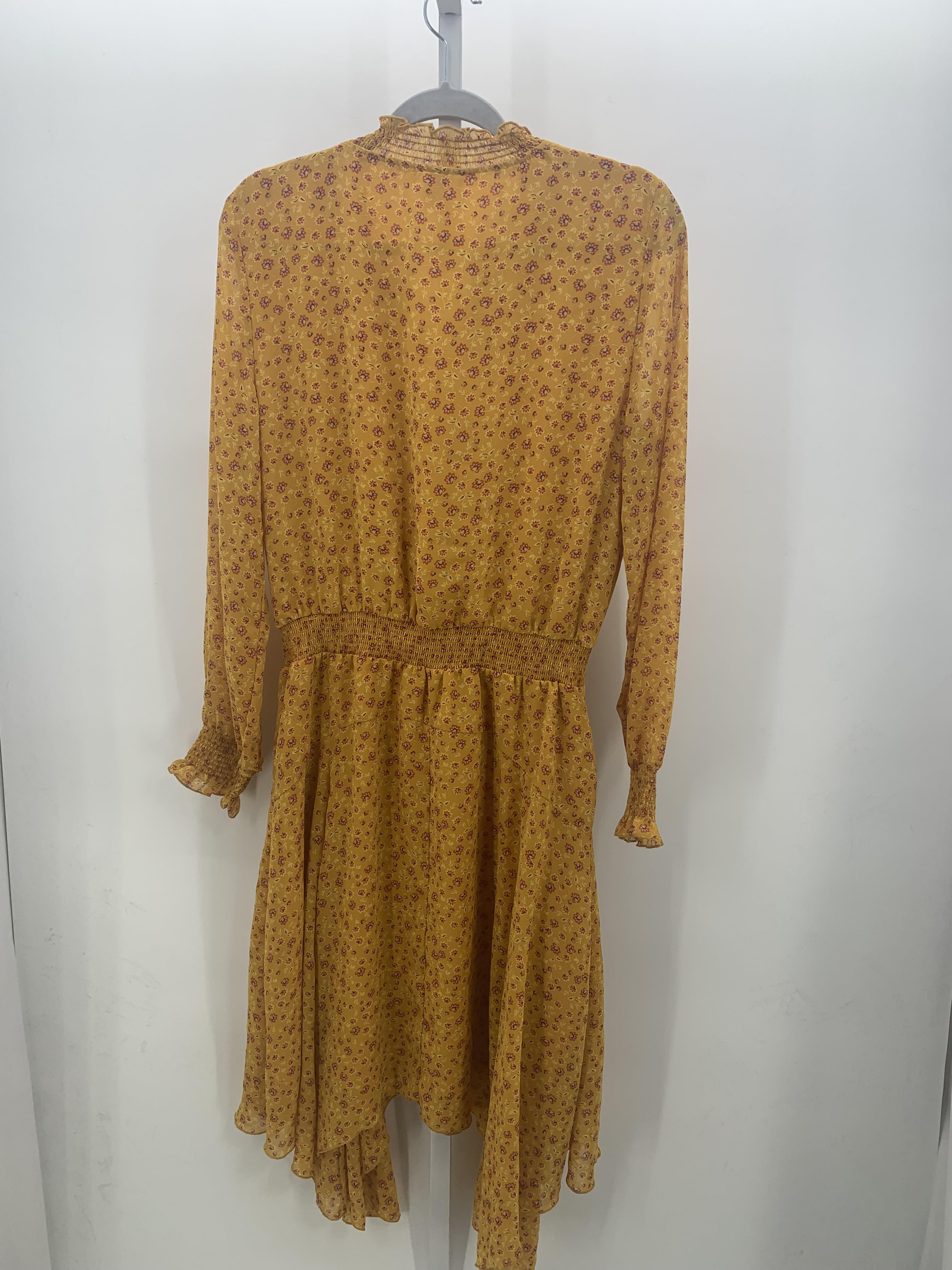 Time and Tru Size Large Misses Long Sleeve Dress