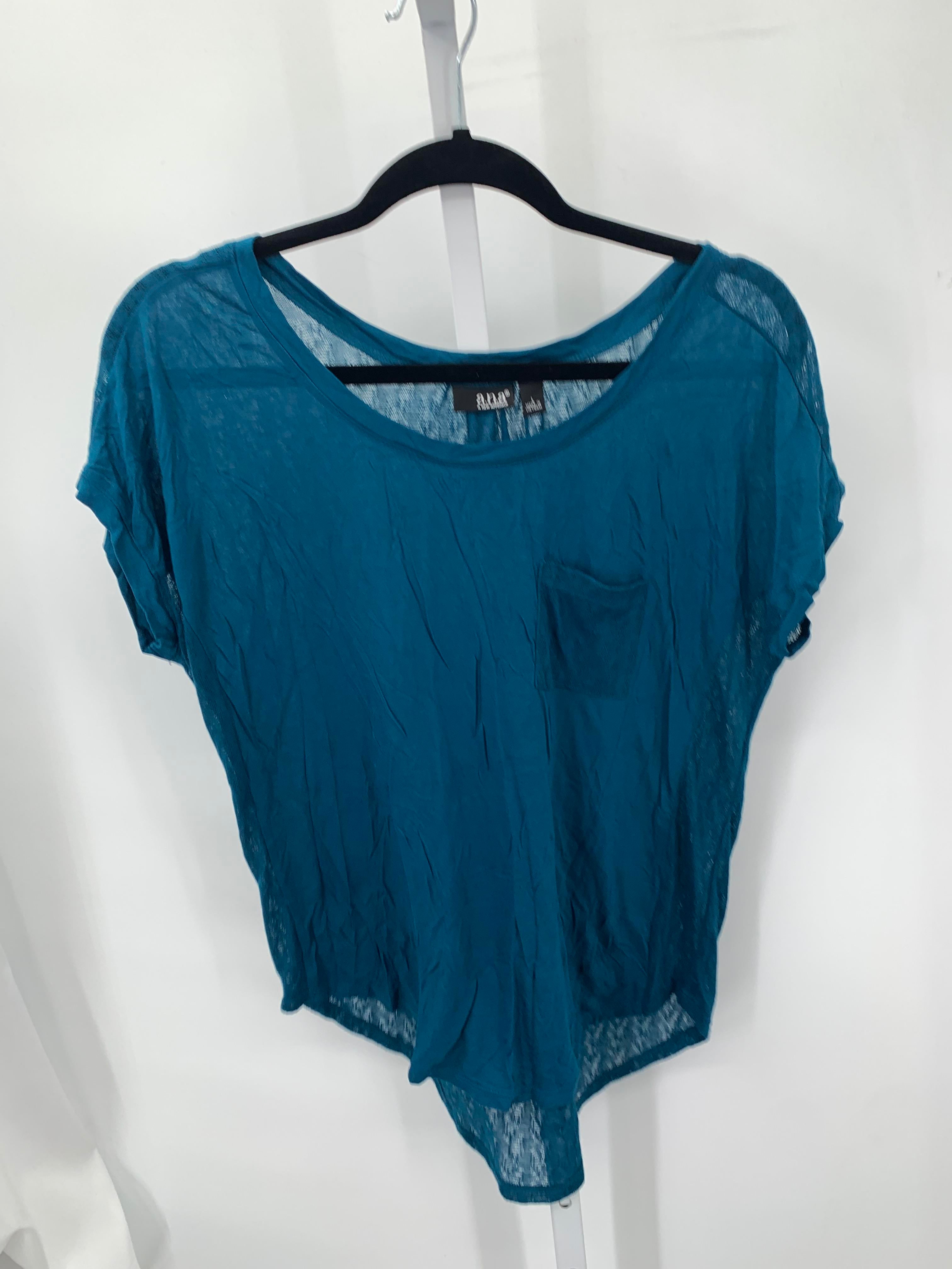 A.N.A. Size Large Misses Short Sleeve Shirt