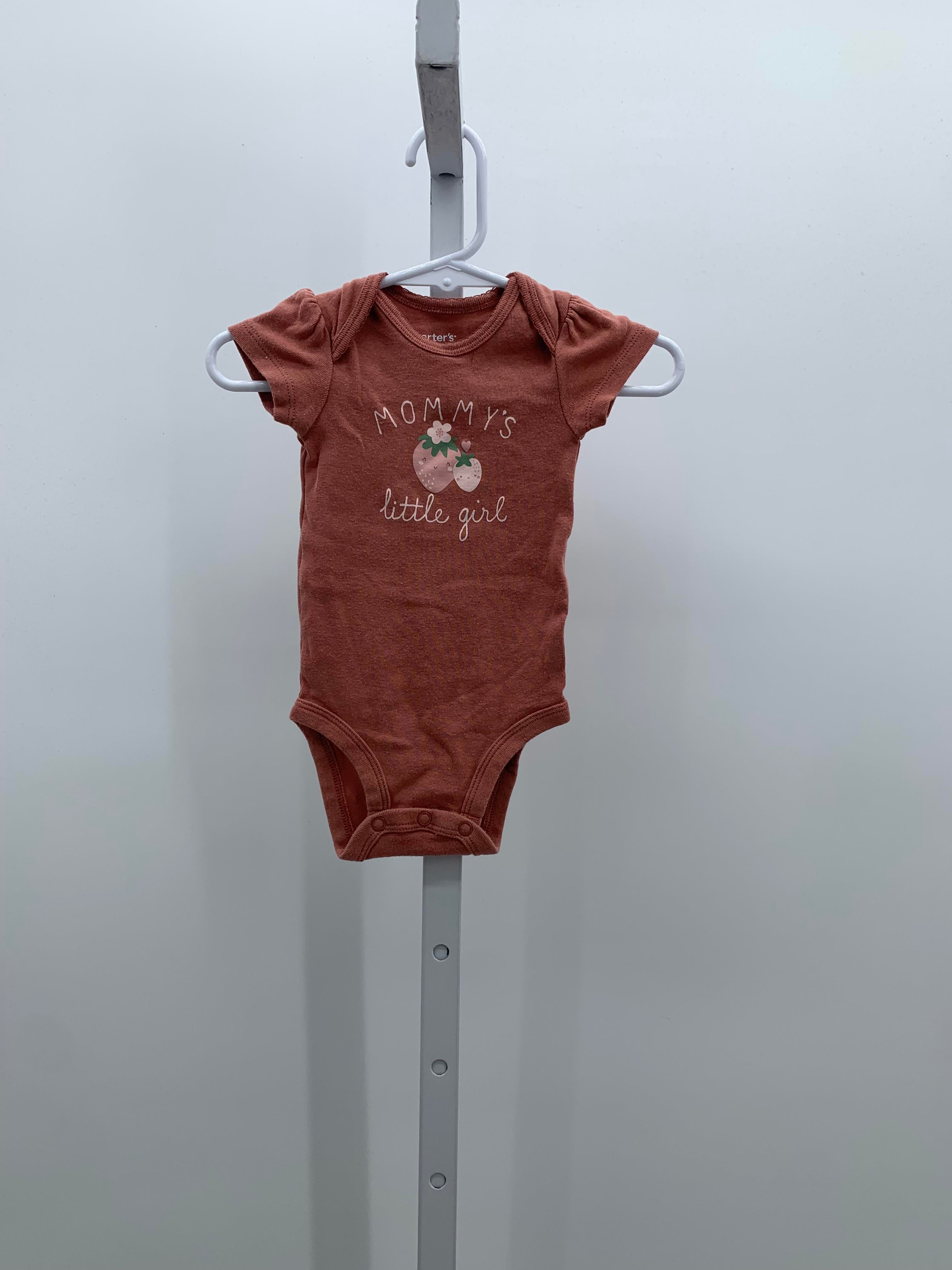 Carters Size 3 Months Girls Short Sleeve Shirt