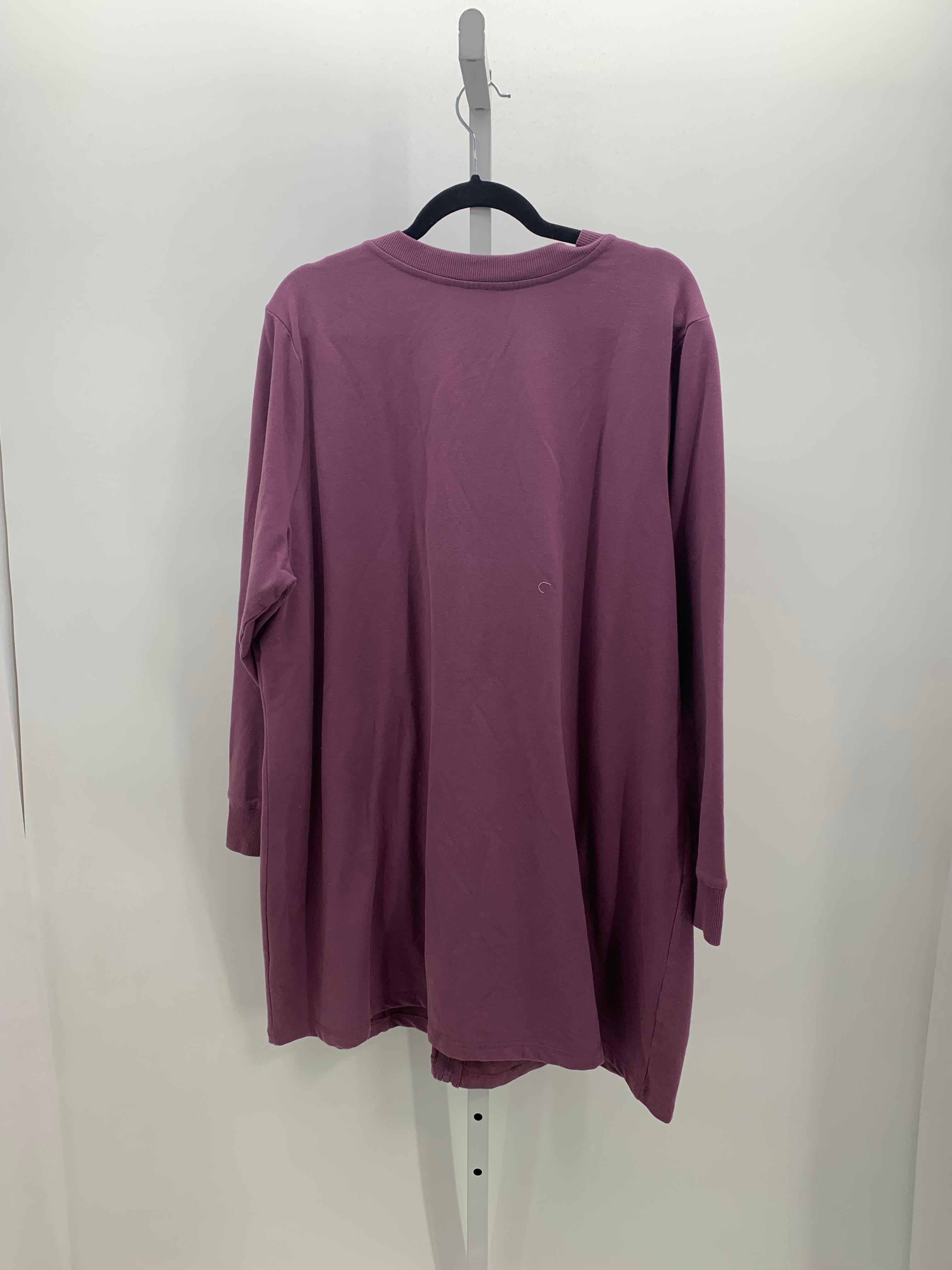 d & co. Size 2X Womens Sweat Jacket