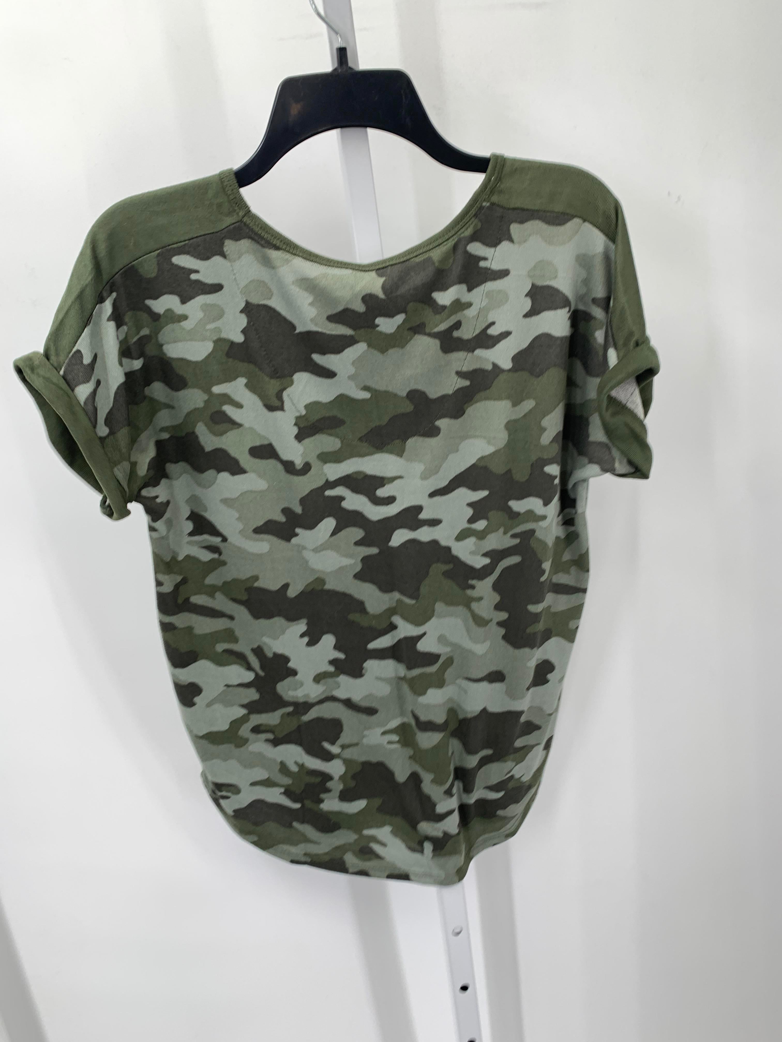 Lucky Brand Size Large Misses Short Sleeve Shirt