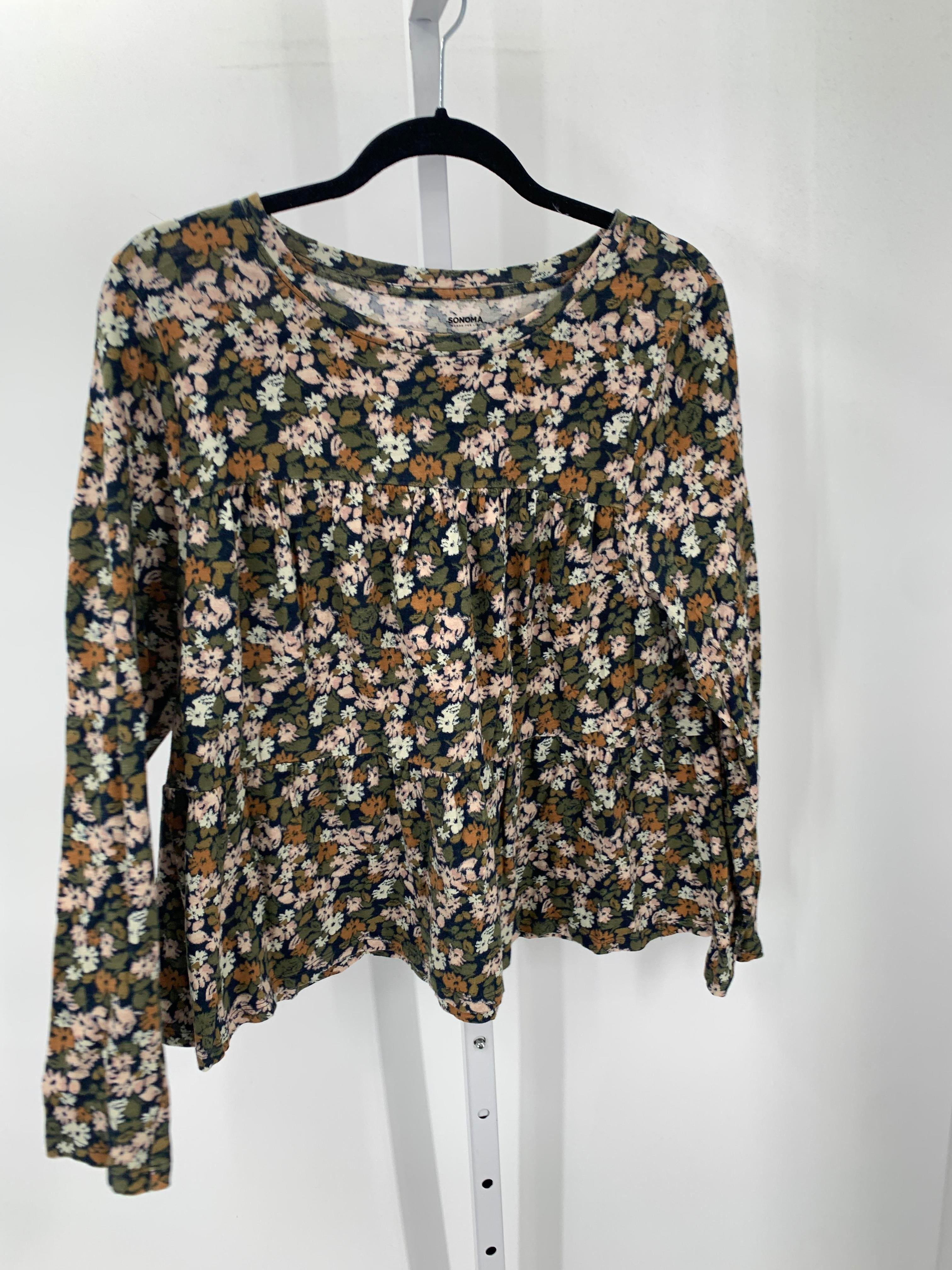 Sonoma Size Extra Large Misses Long Sleeve Shirt