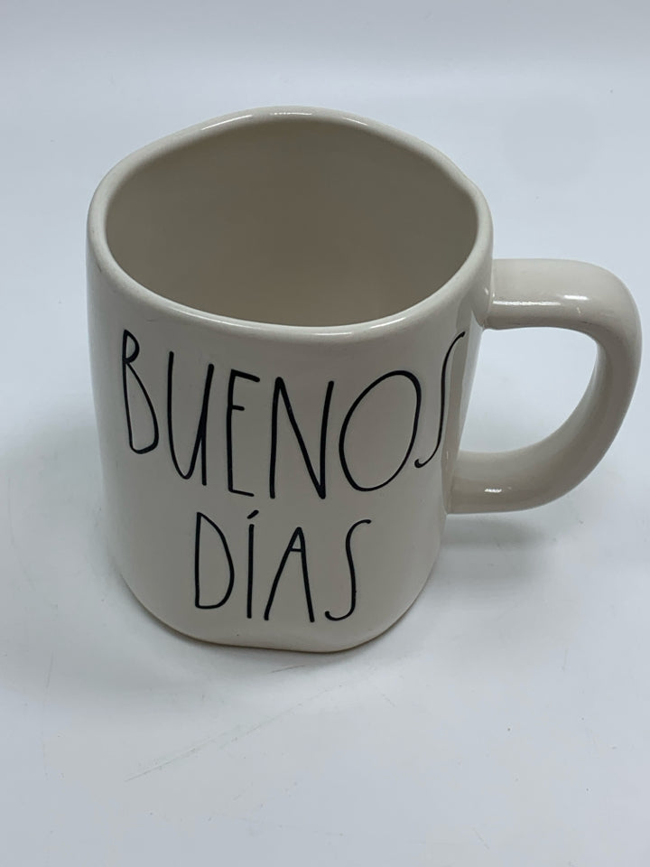 RAE DUNN BUENOS DIAS MUG.