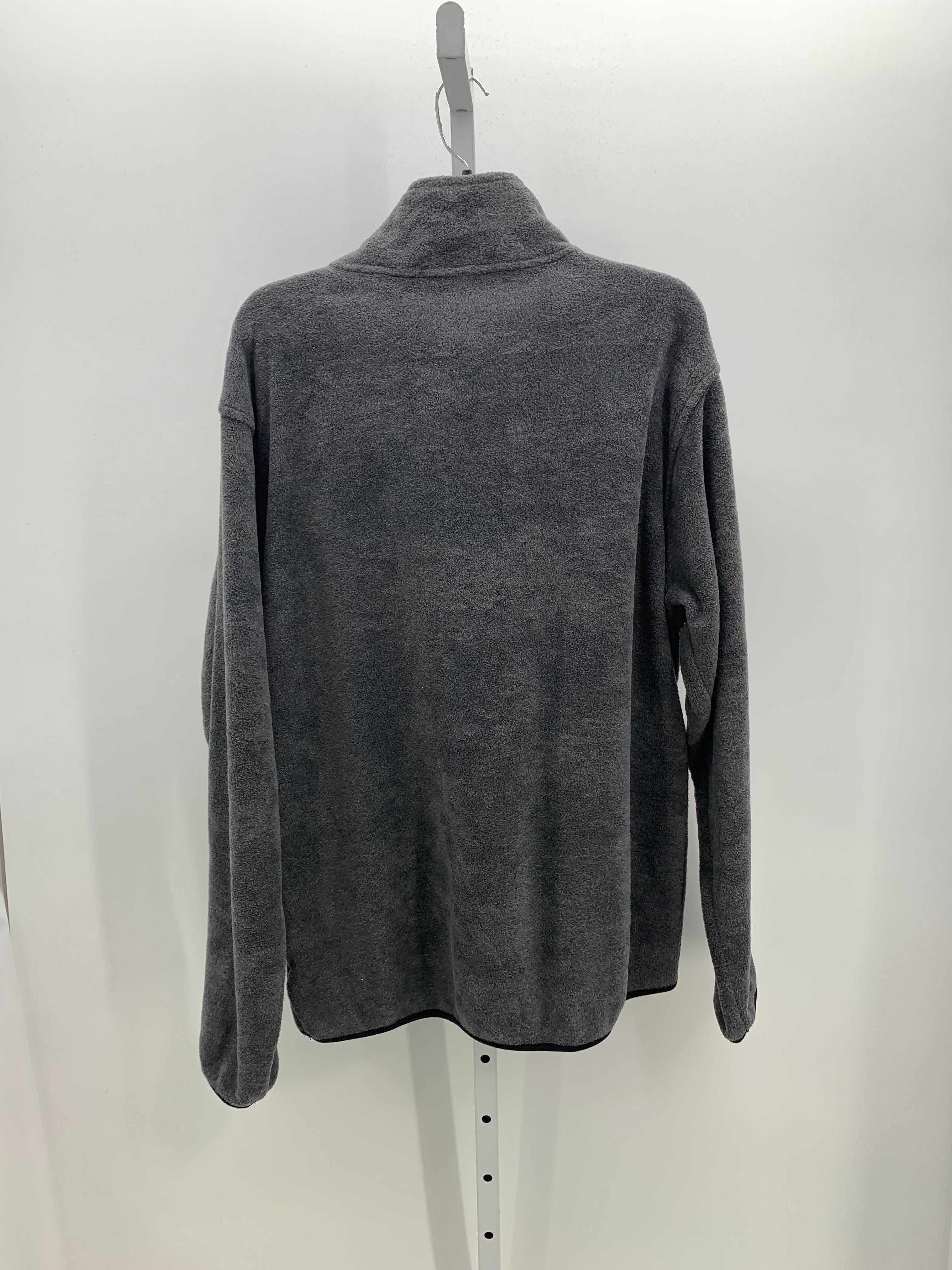 TALL PARTIAL ZIP FLEECE