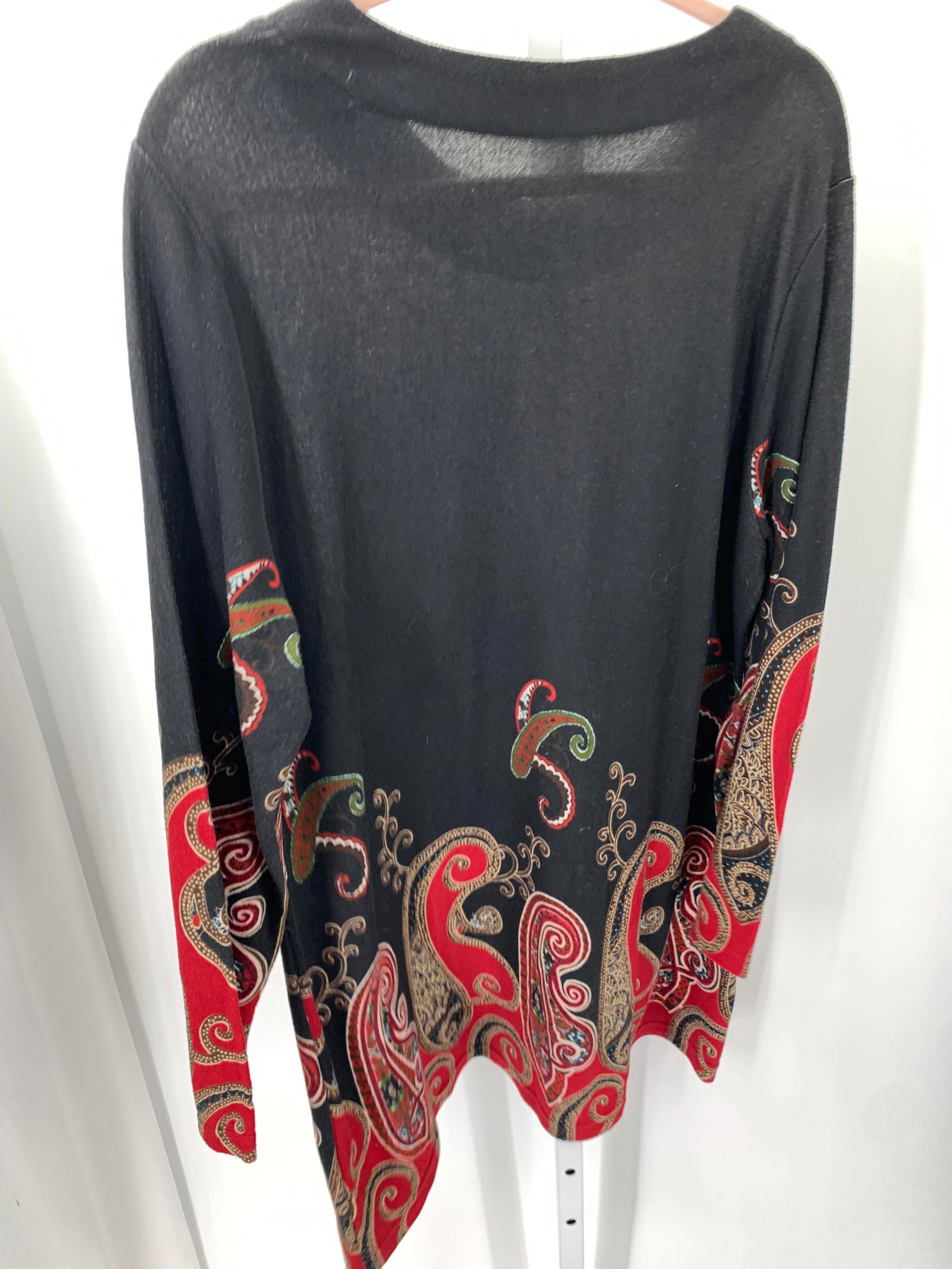 Size 1X Womens Long Sleeve Shirt