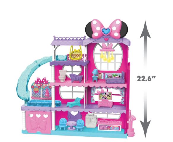 Disney Junior Minnie Mouse Ultimate Mansion 22-inch Playset * with accessories