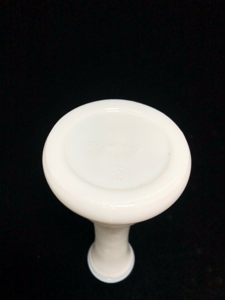 VTG SM RANDALL MILK GLASS VASE.