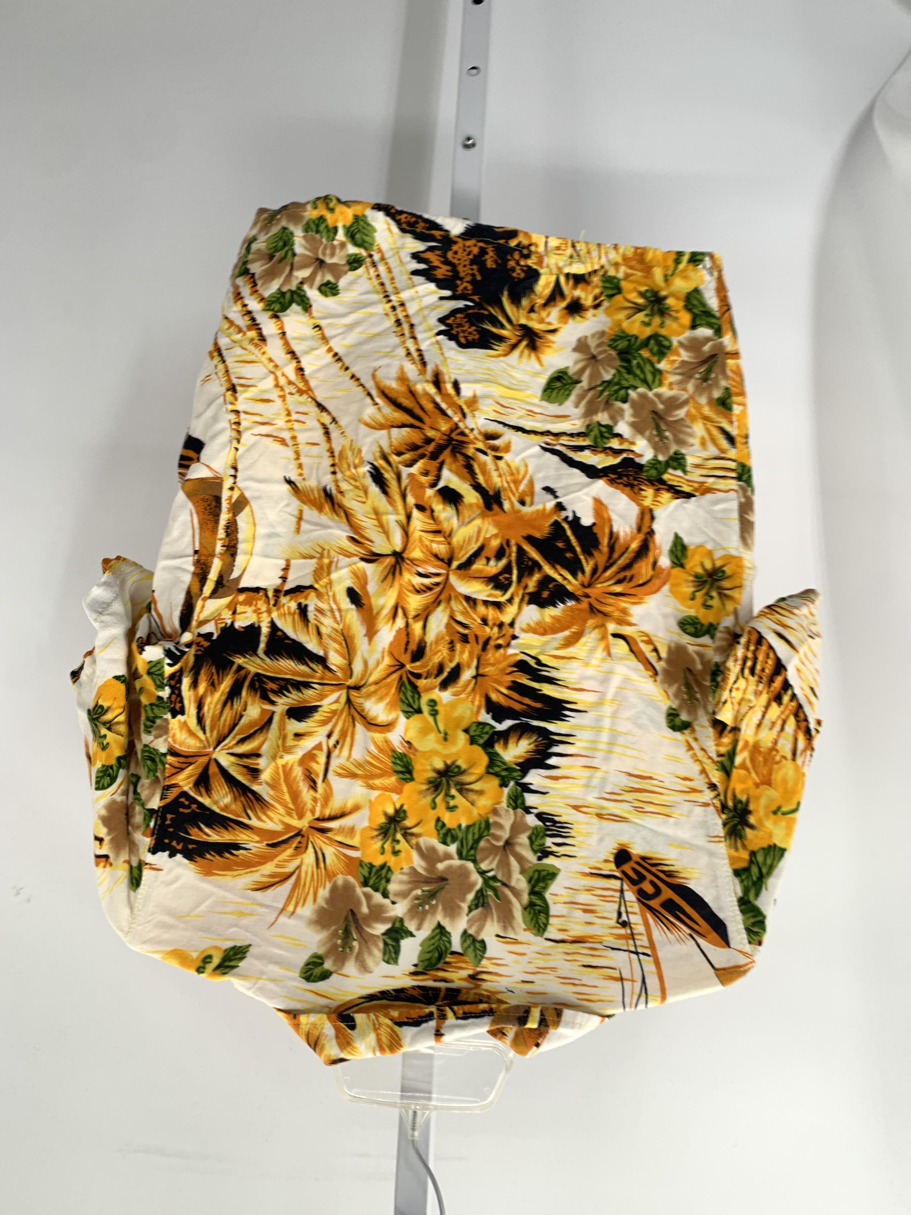 TROPICAL BTN DOWN SHIRT.