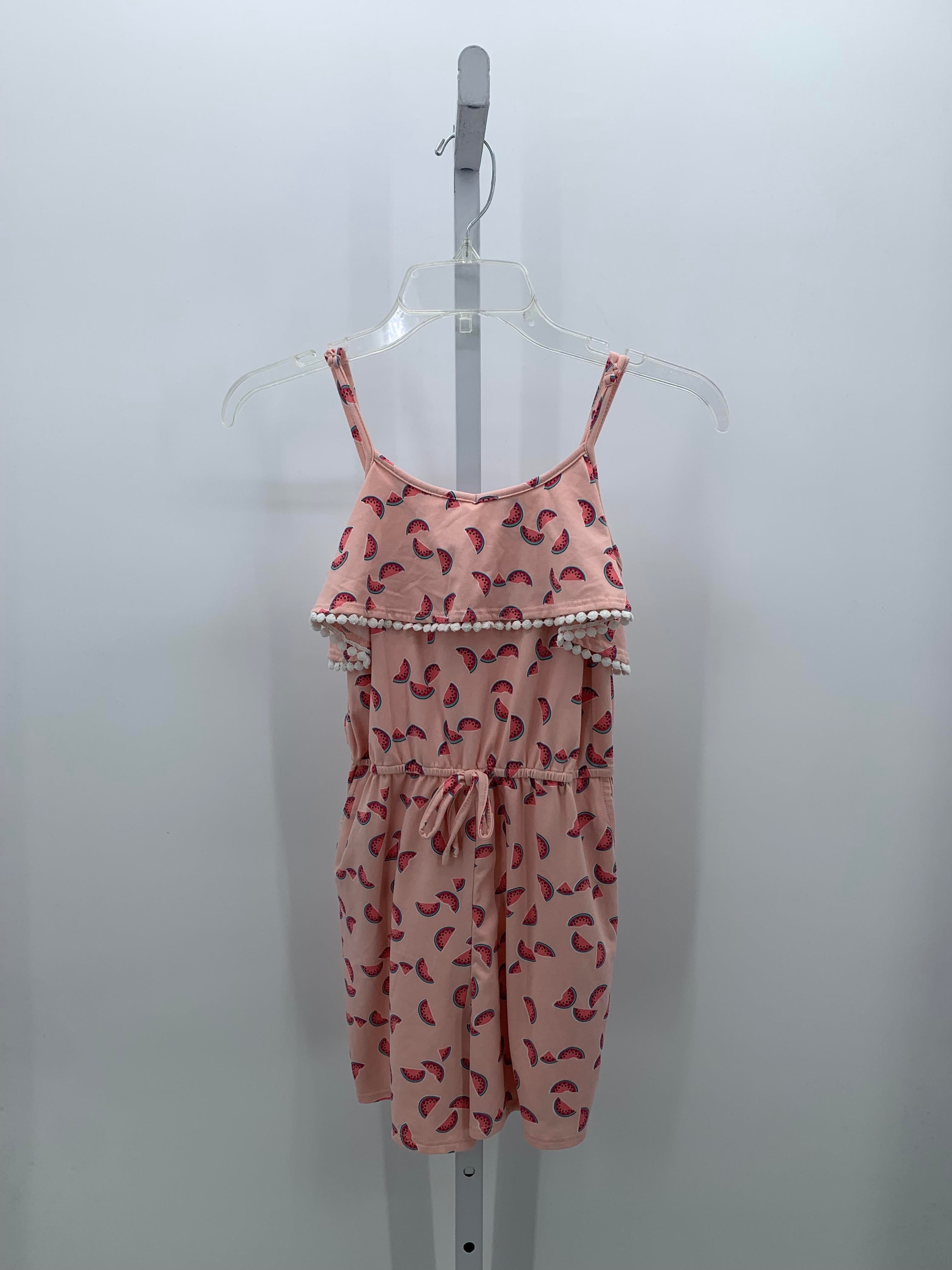 Size 10-12 Girls Sleeveless Romper