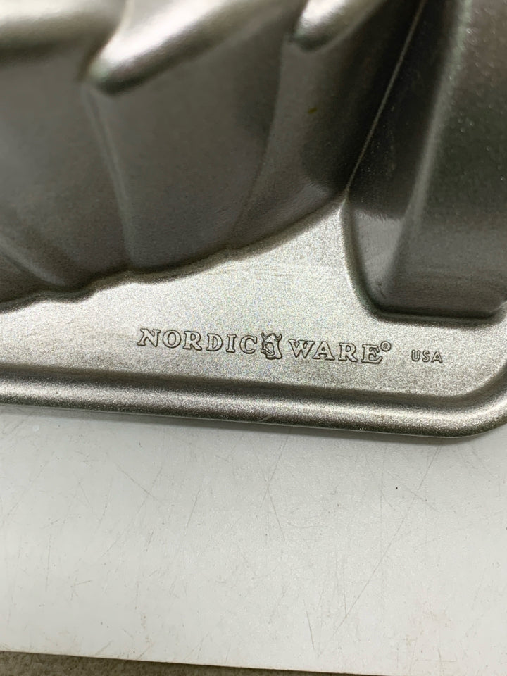 NORDIC WARE TURKEY CAKE PAN.