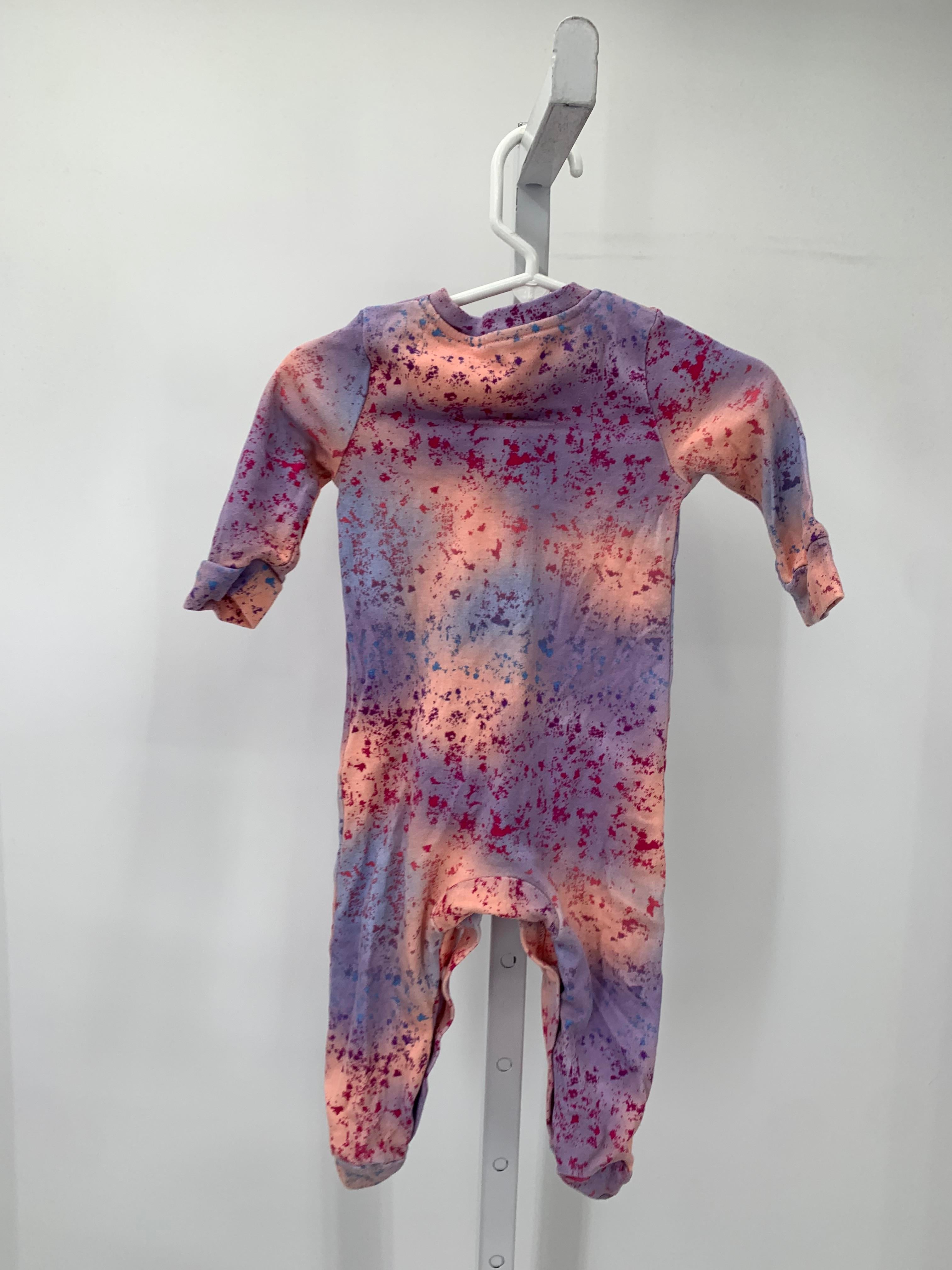 Converse Size 6 Months Girls Long Slv. Romper