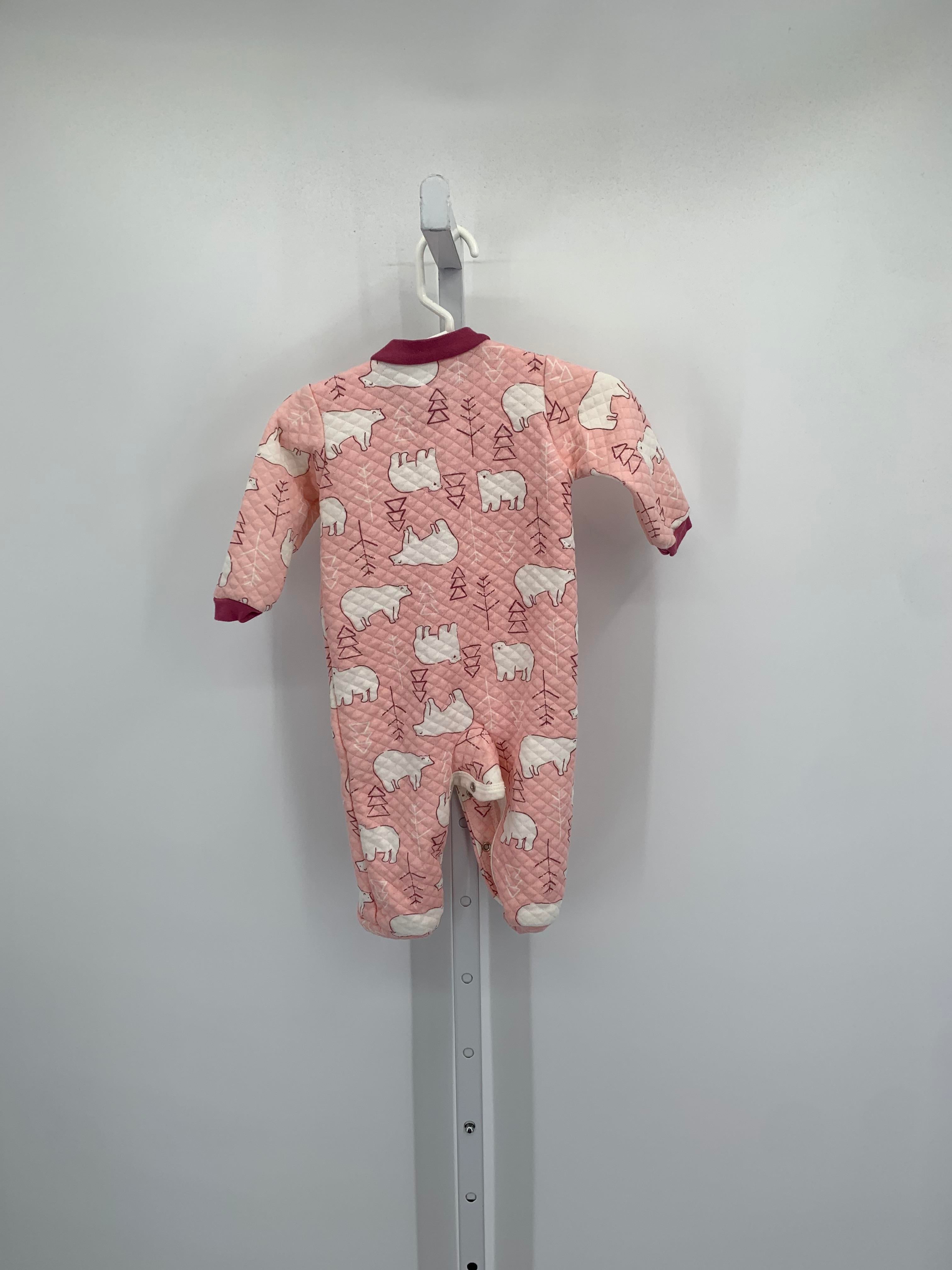 Chick Pea Size 6-9 mon Girls Long Slv. Romper