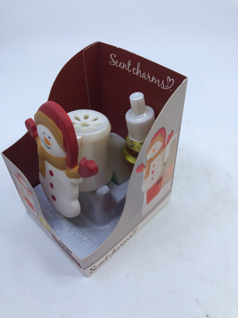 NEW SNOWMAN PLUG IN SCENTCHARM DIFFUSER
