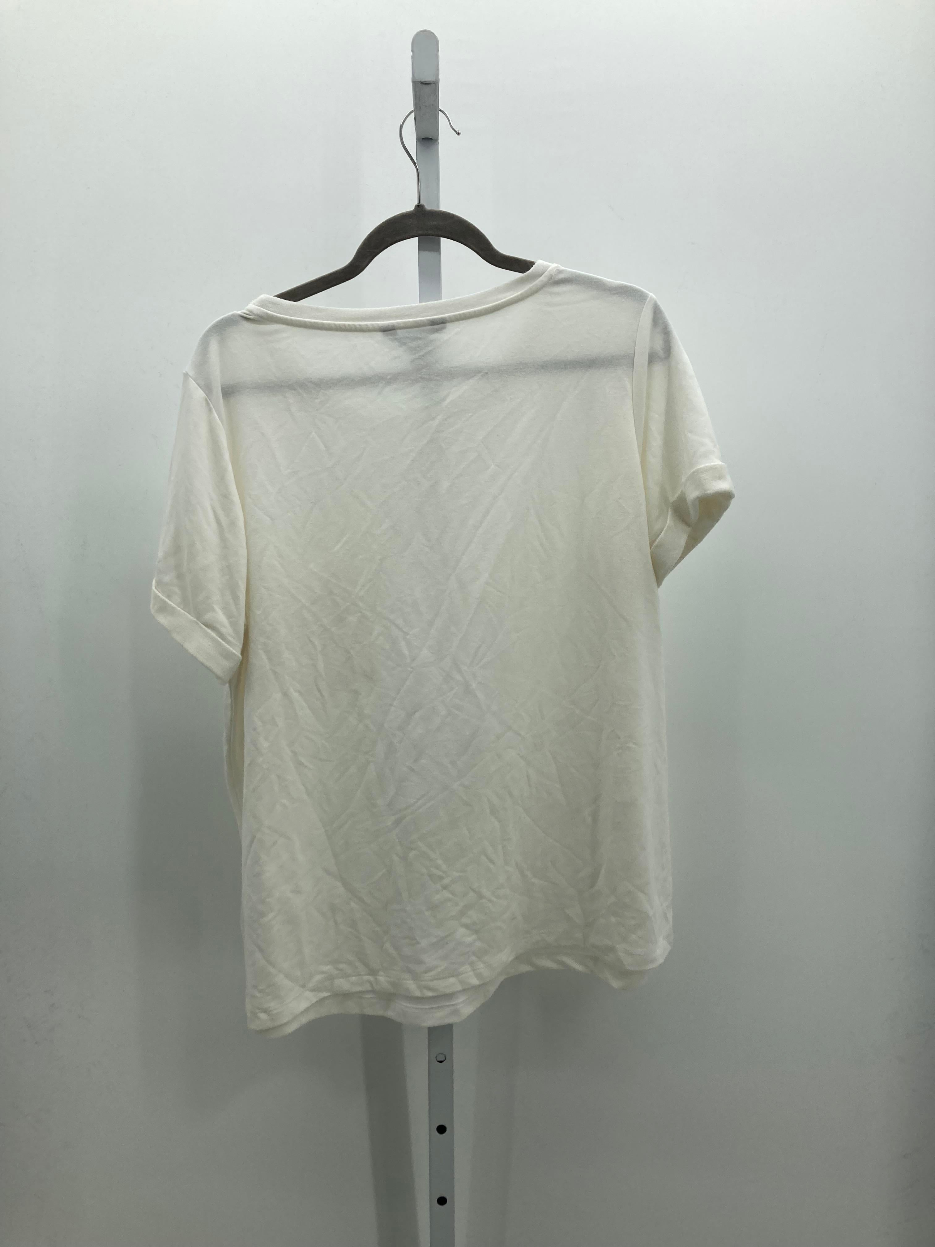 Kenneth Cole Size Extra Large Misses Short Sleeve Shirt
