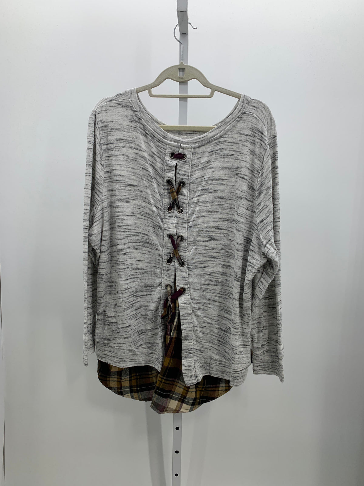 Maurices Size 2X Womens Long Sleeve Shirt