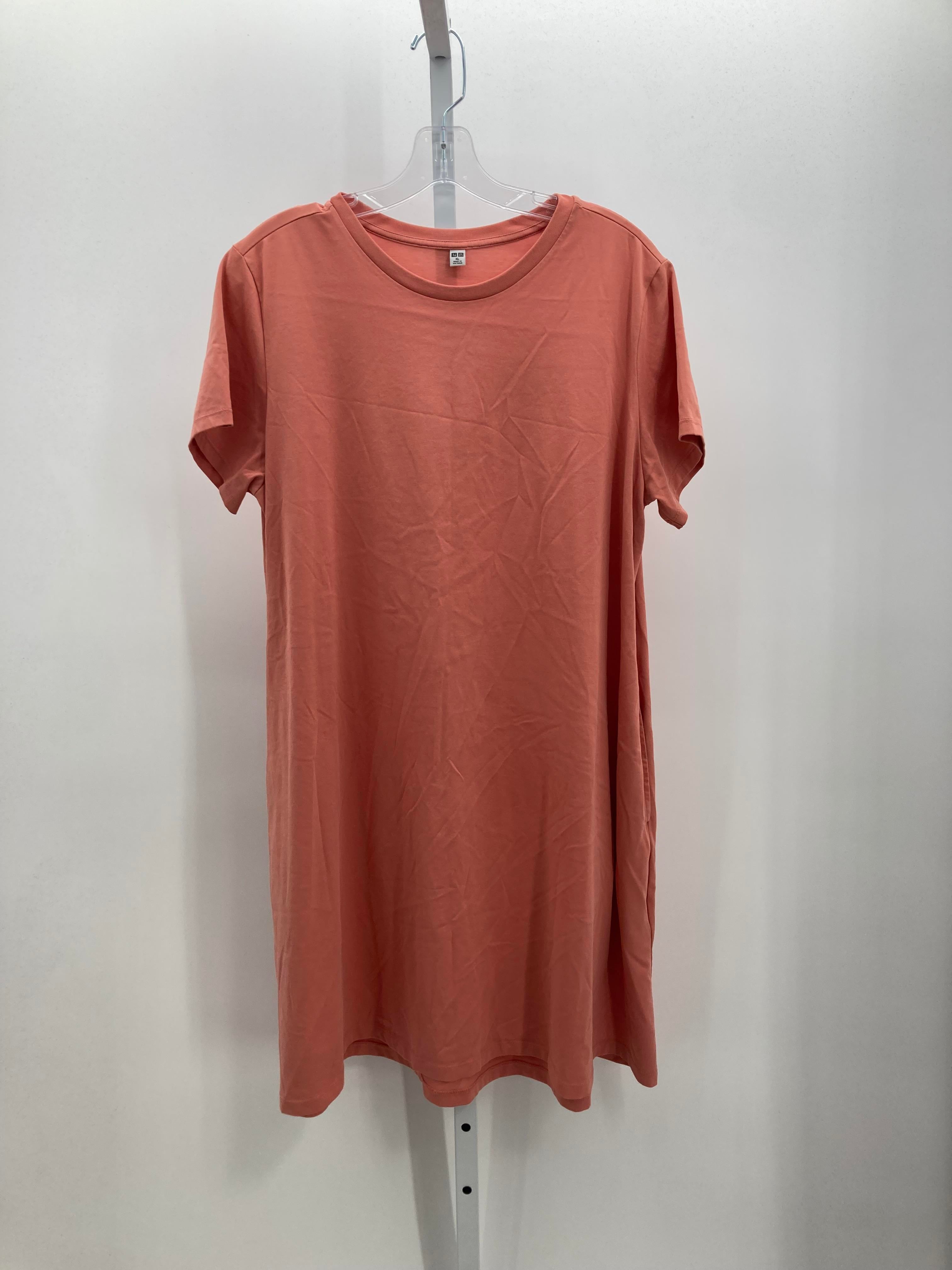 Uniqlo Size Extra Large Misses Short Sleeve Dress