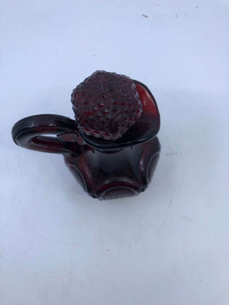 CRANBERRY OIL DISPENSER.