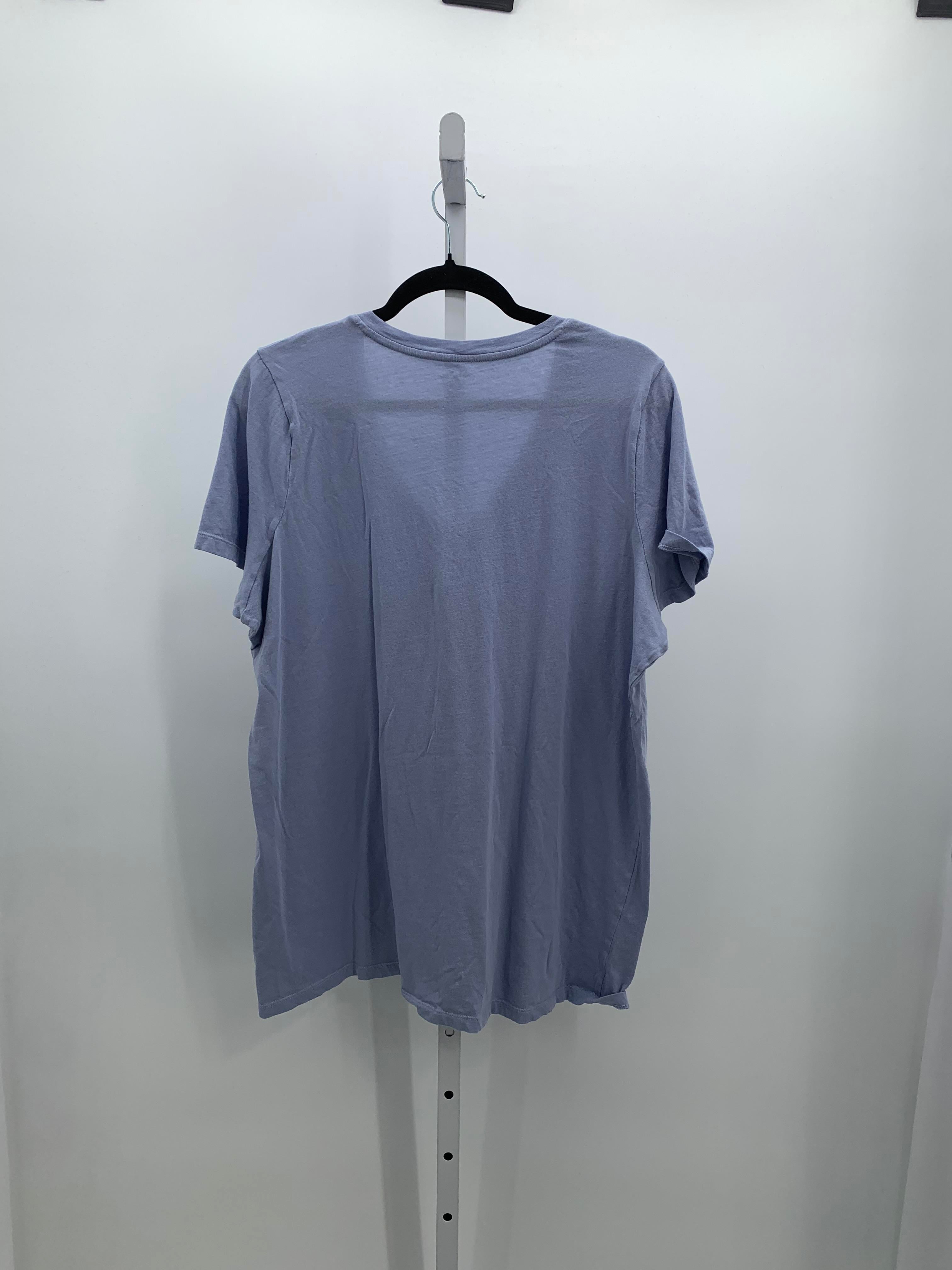 Madewell Size 1X Womens Short Sleeve Shirt