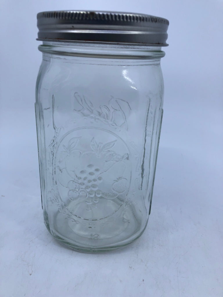 BALL JAR W/LID.