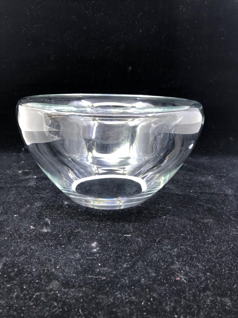 CLEAR GLASS INSIDE OUT BOWL TARNOW.