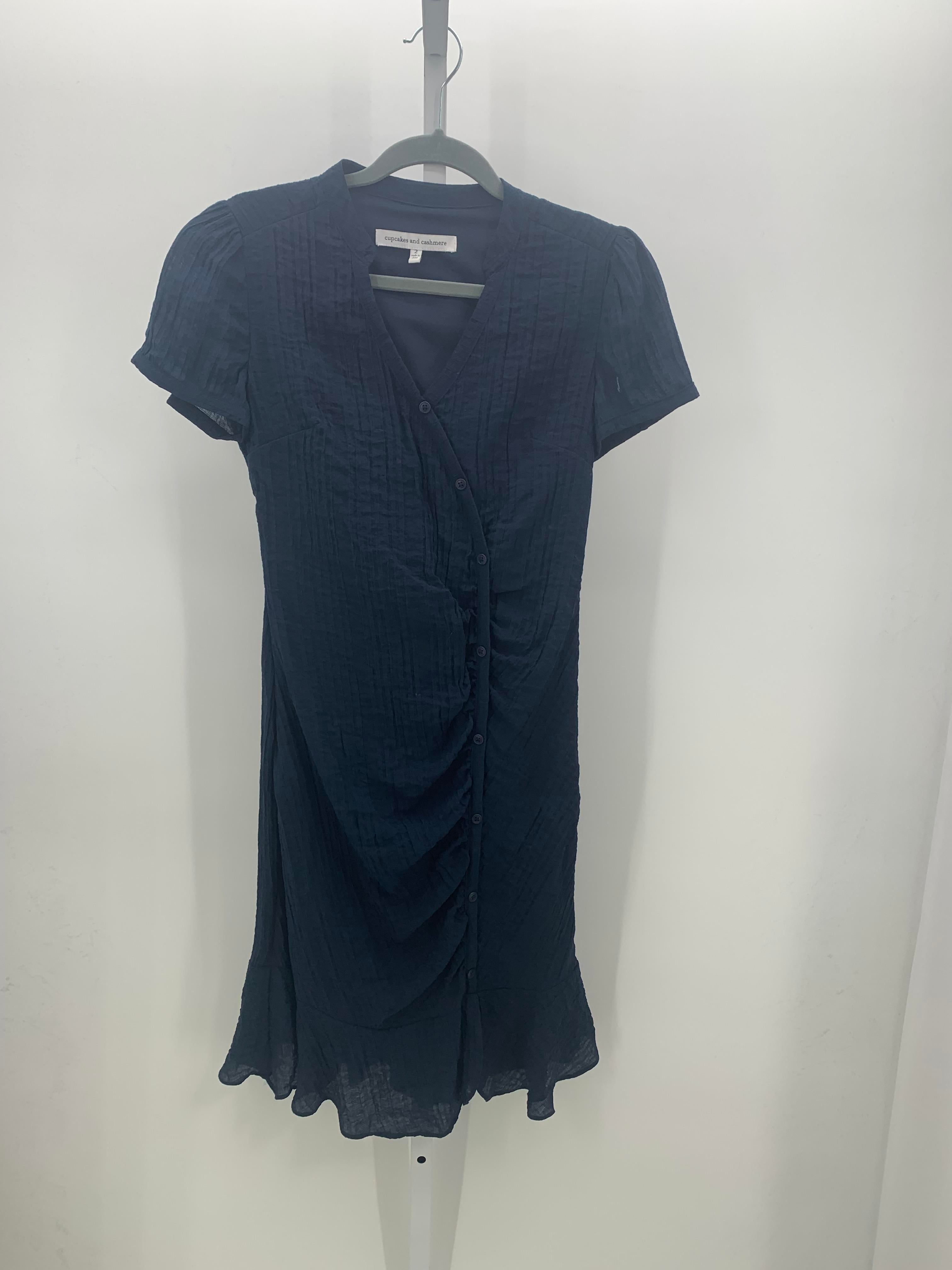 Size 2 Misses Short Sleeve Dress