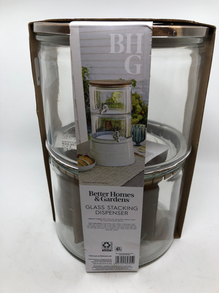 NIP GLASS STACKING DISPENSER.