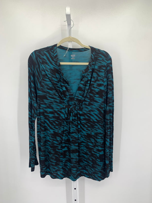 A.N.A. Size 2X Womens Long Sleeve Shirt