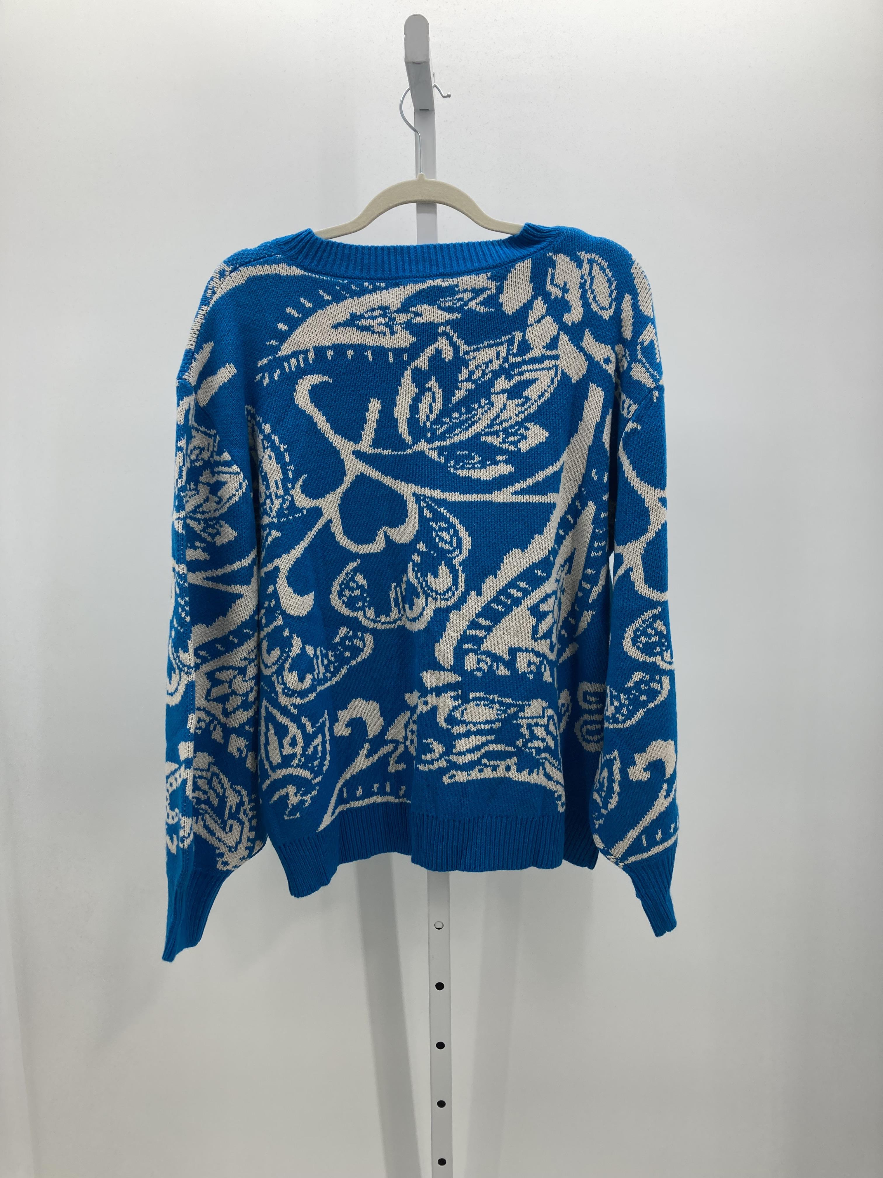 um Gee Size Medium Misses Long Slv Sweater