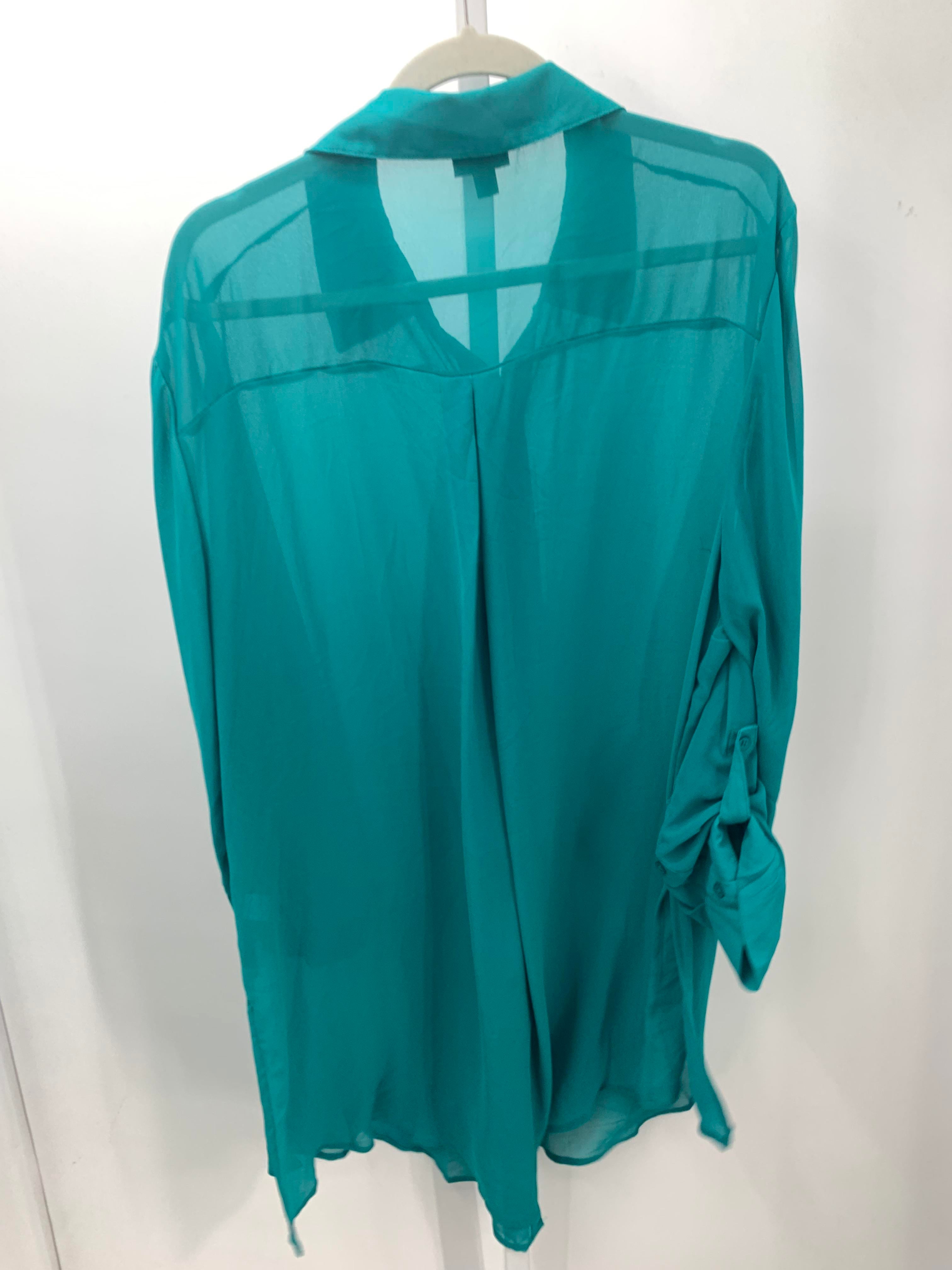Torrid Size 2X Womens Long Sleeve Shirt
