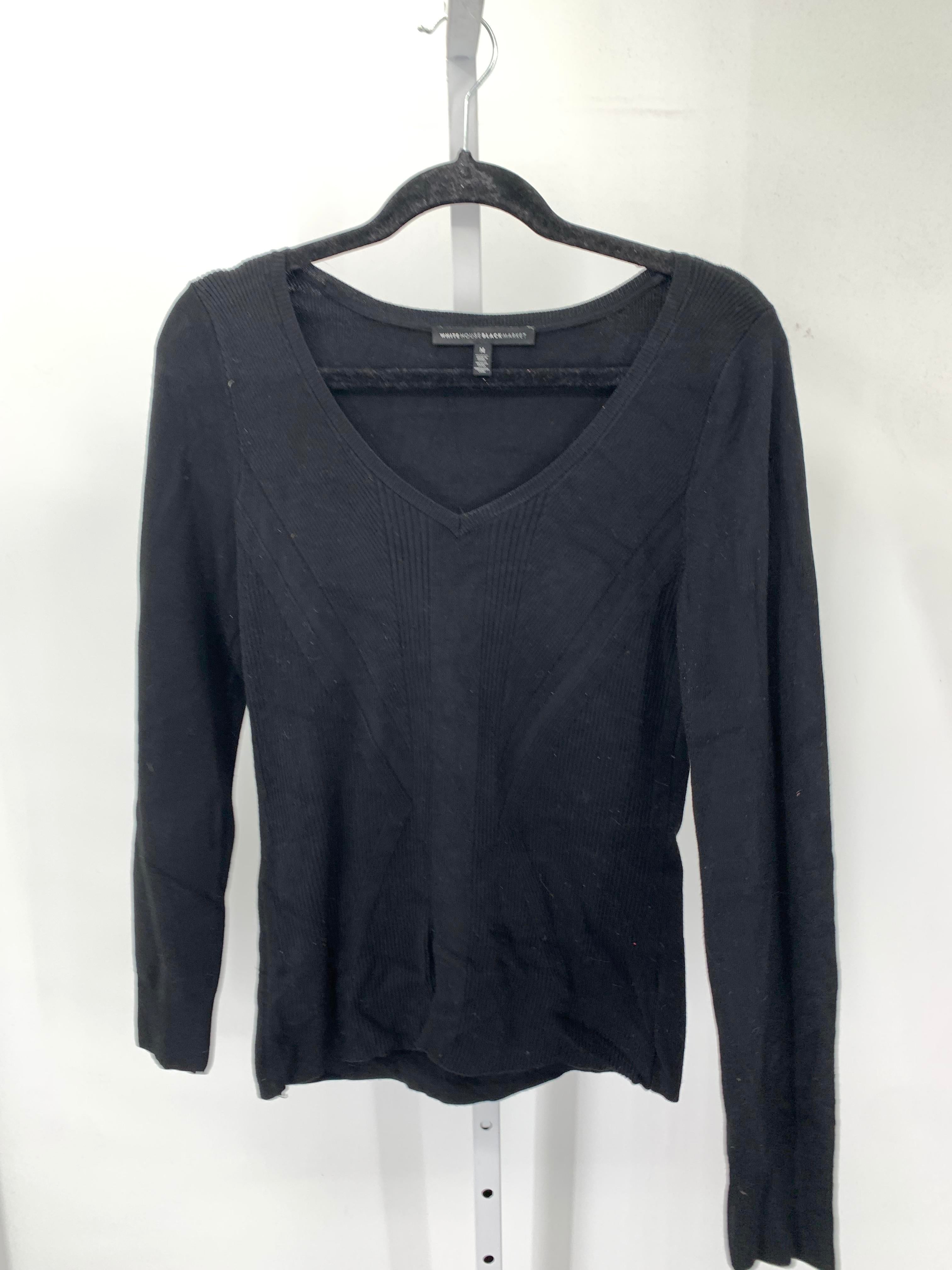 White House Black Size Medium Misses Long Slv Sweater