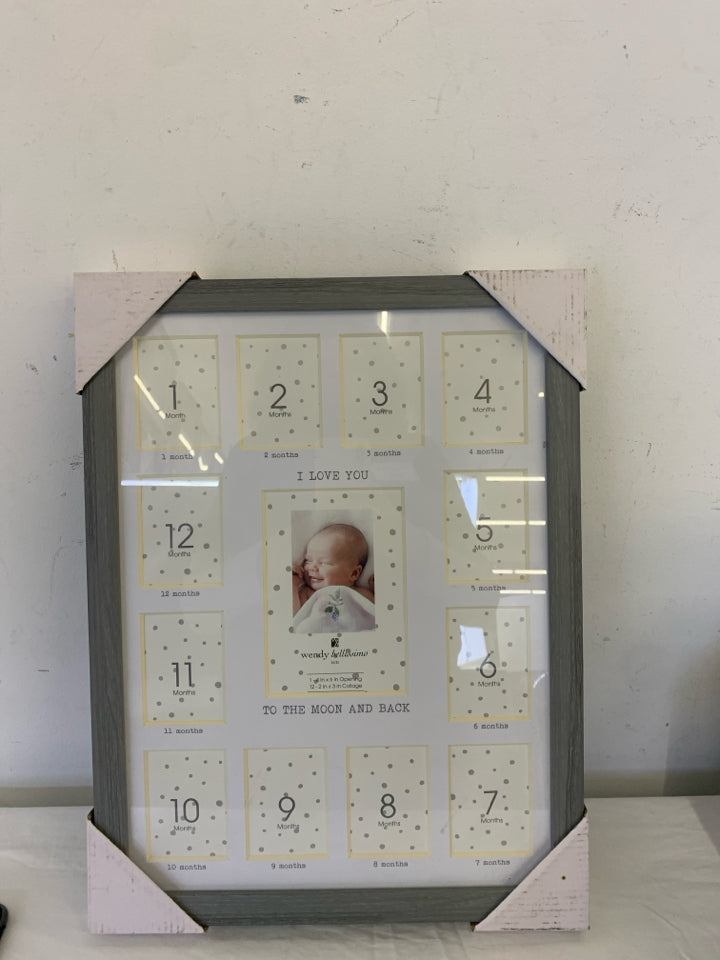 NEW I LOVE YOU BABY PHOTO FRAME COLLAGE.