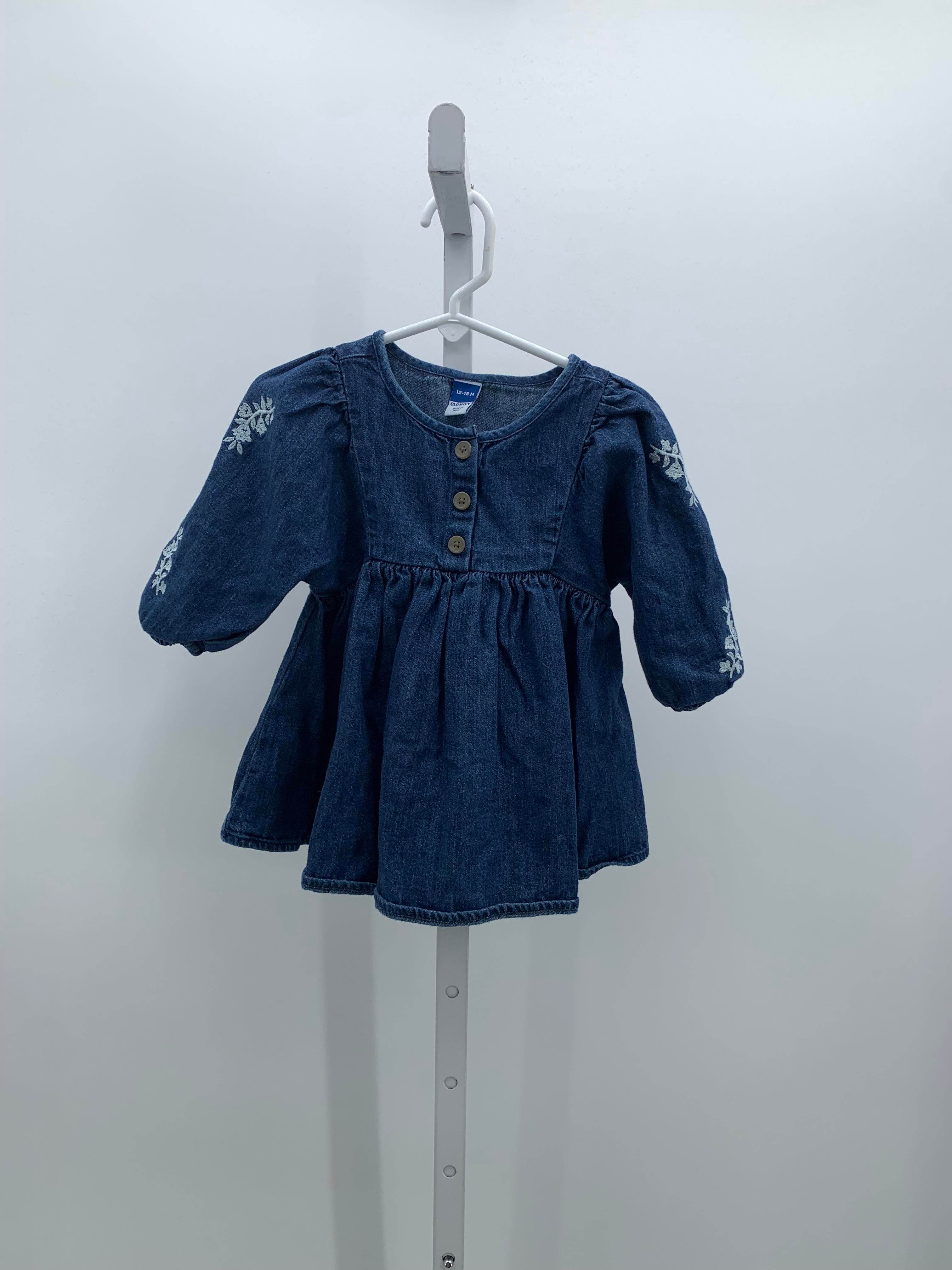 Old Navy Size 12-18 Months Girls Long Sleeve Dress