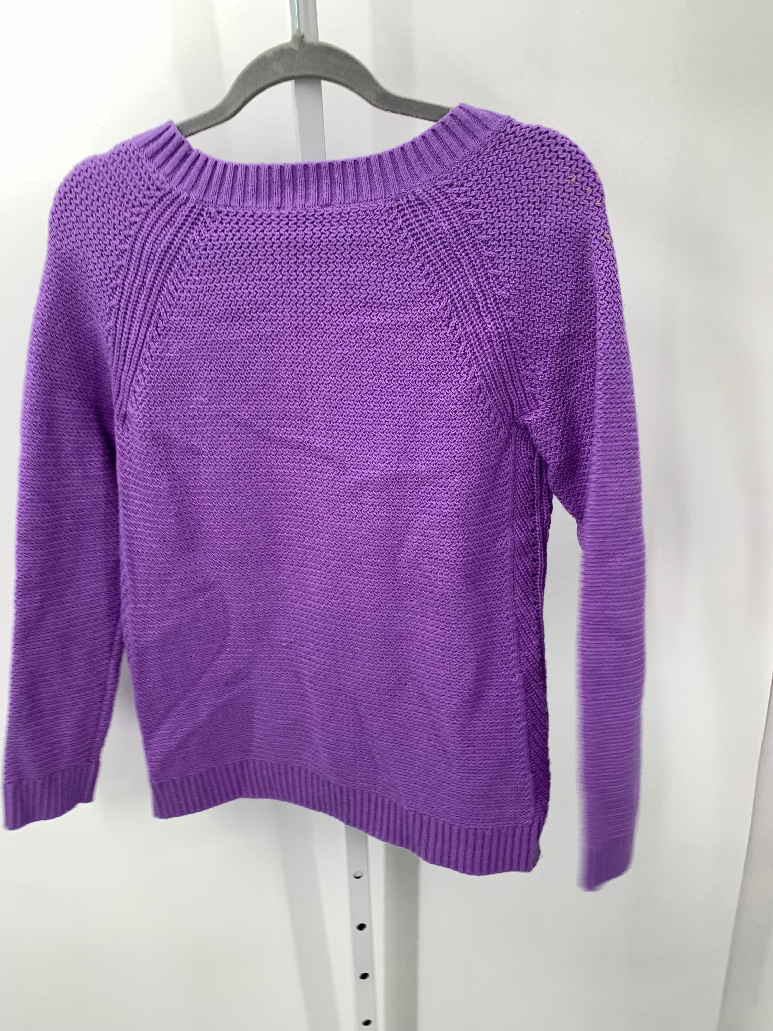 Talbots Size Medium Misses Long Slv Sweater