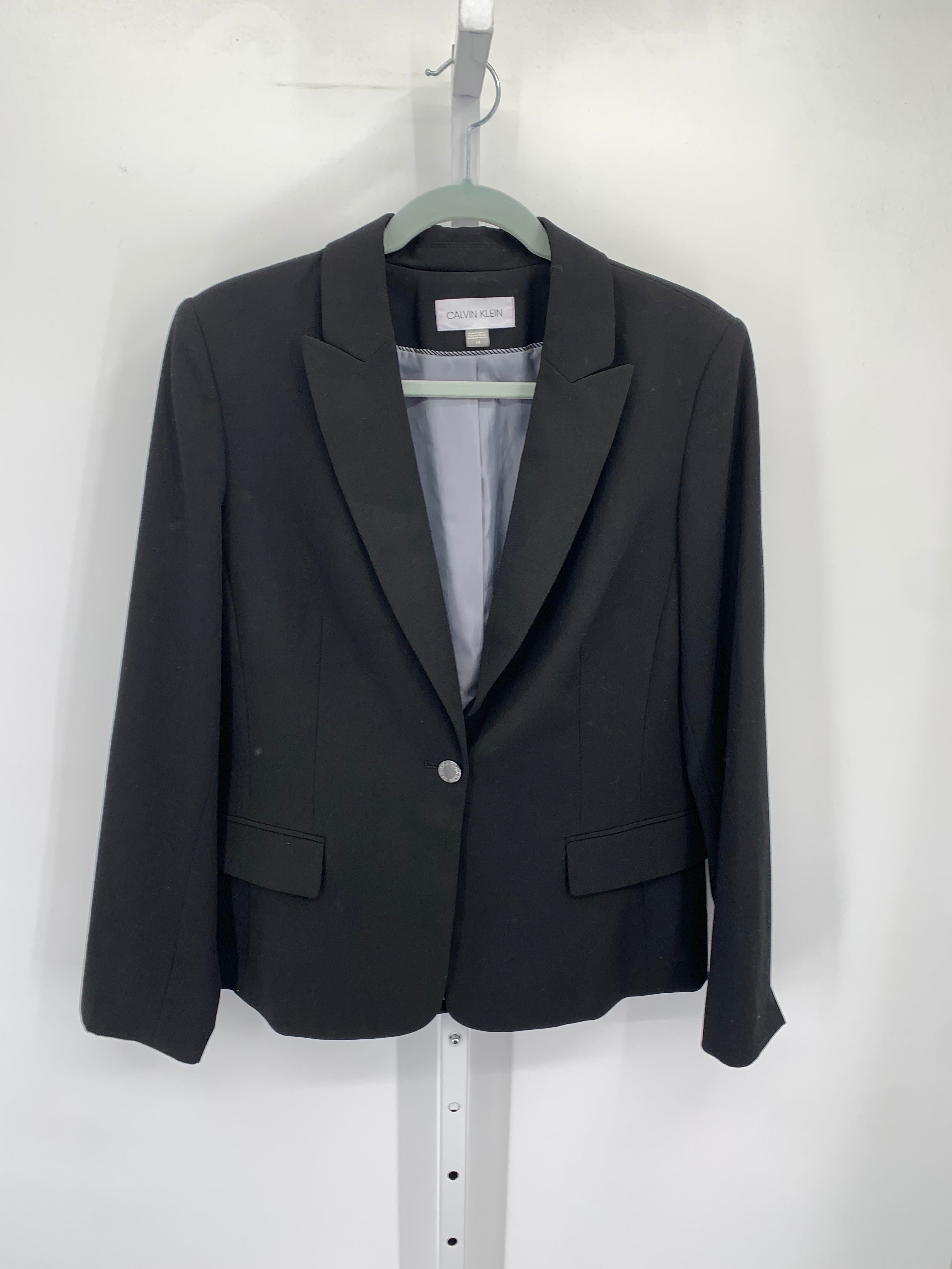 Calvin Klein Size 14 Misses Blazer