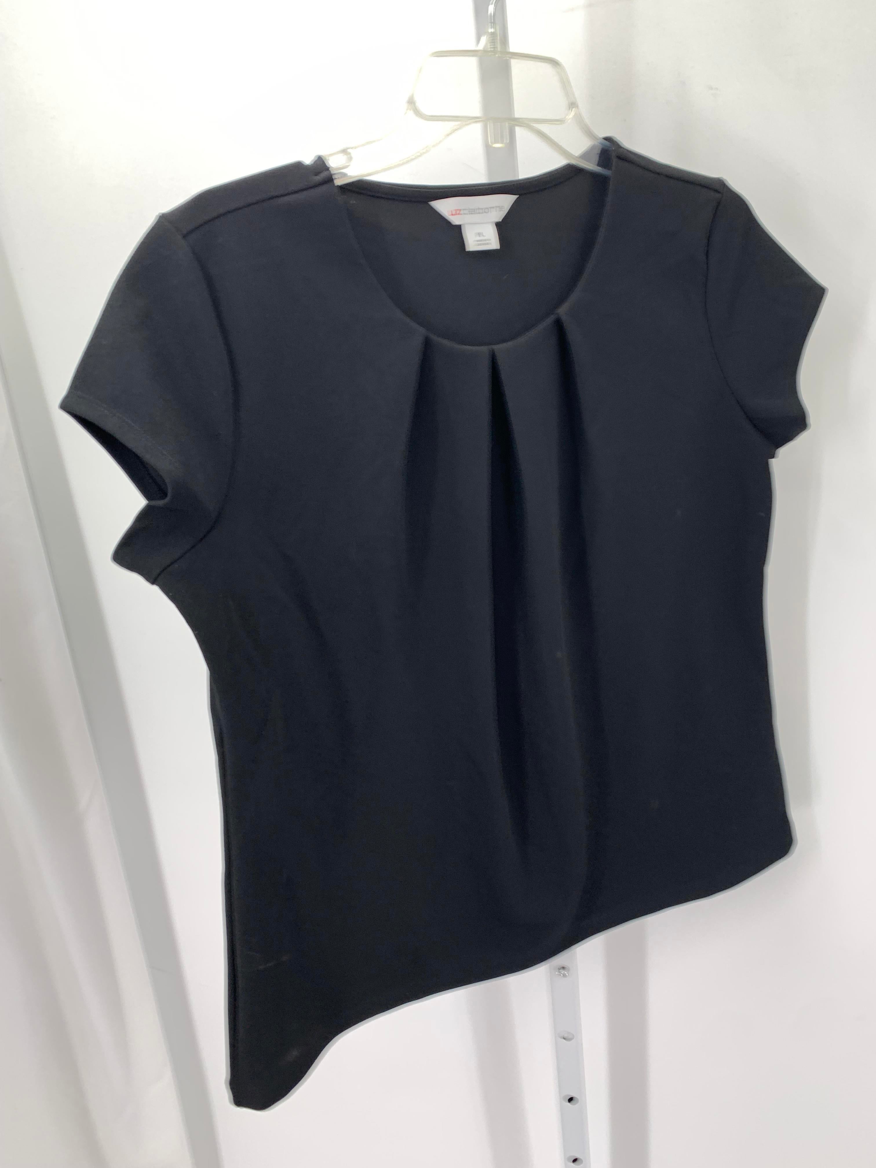 Liz Claiborne Size Large Petite Petite Short Sleeve Shirt