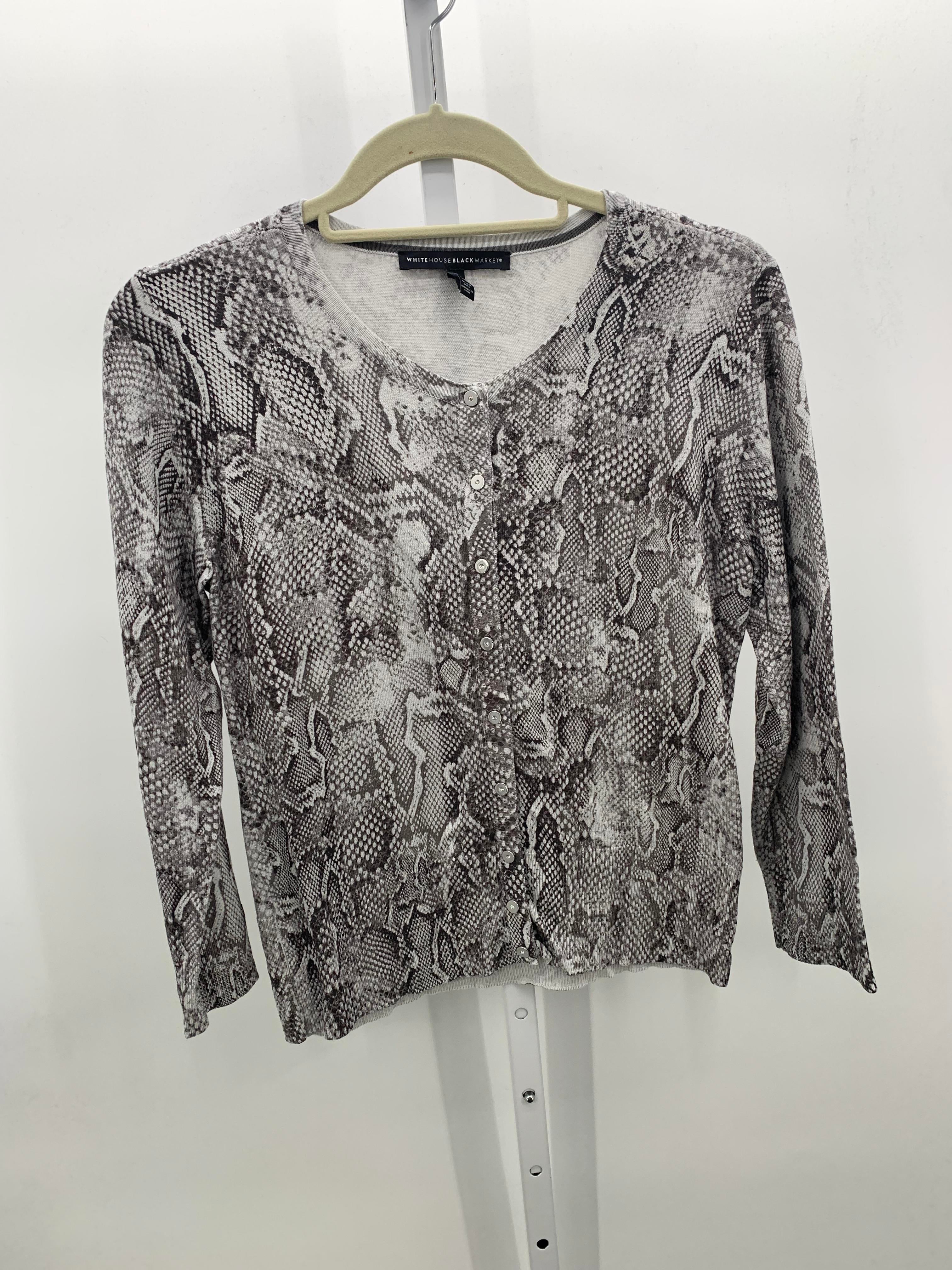 White House Black Size Medium Misses Long Slv Sweater