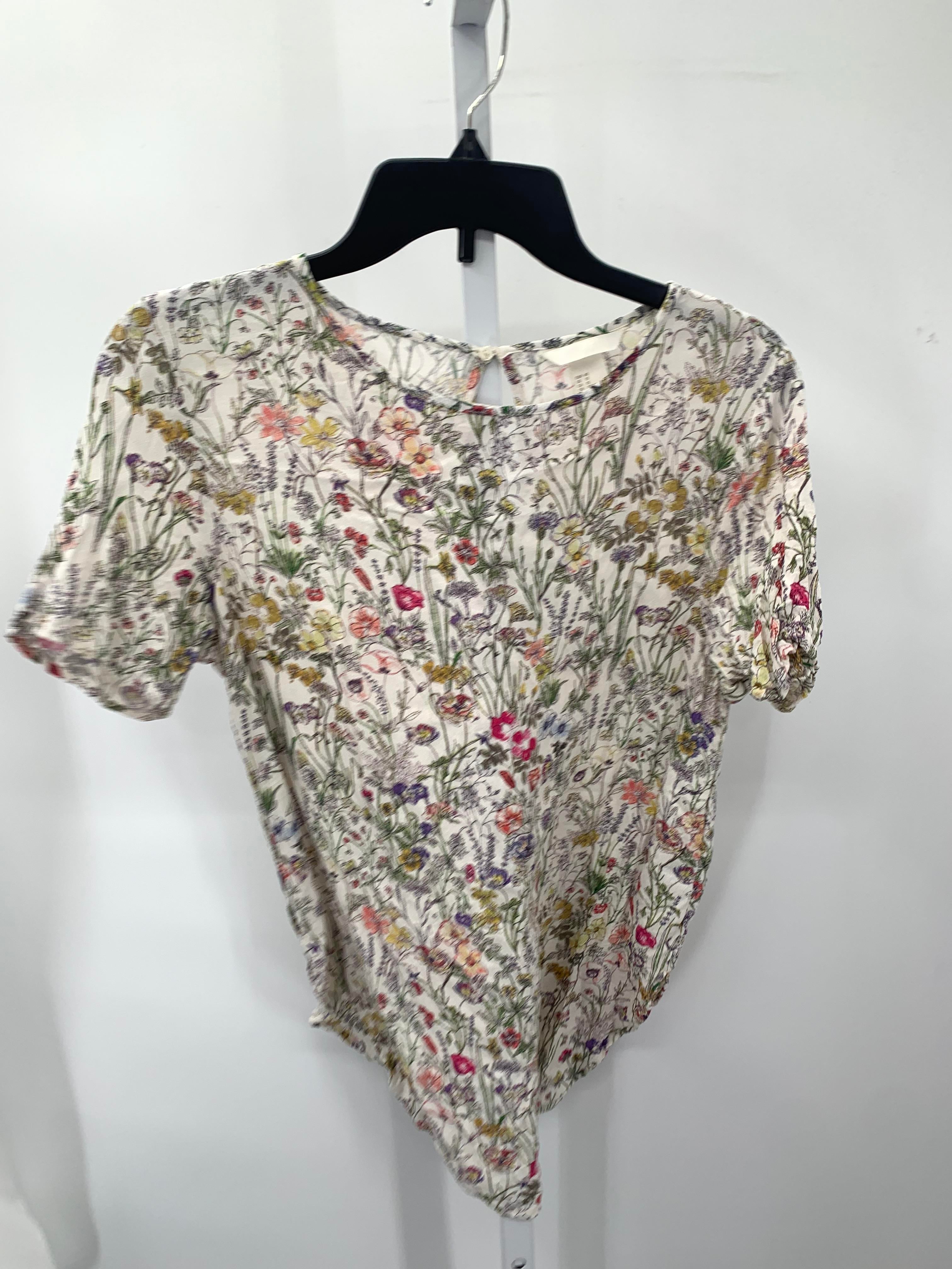 H&M Size 10 Misses Short Sleeve Shirt