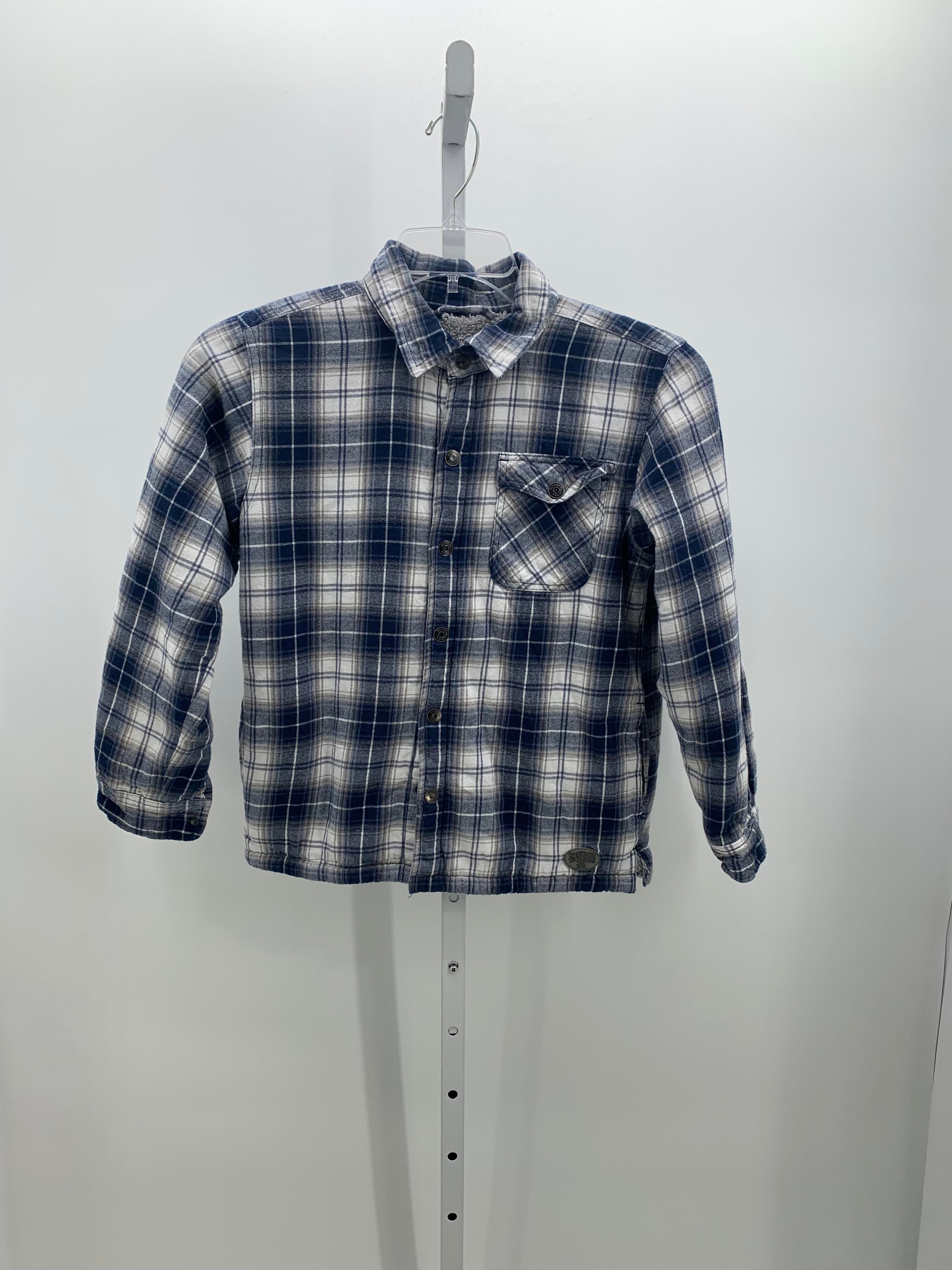 PLAID SHERPA LINED SHACKET.