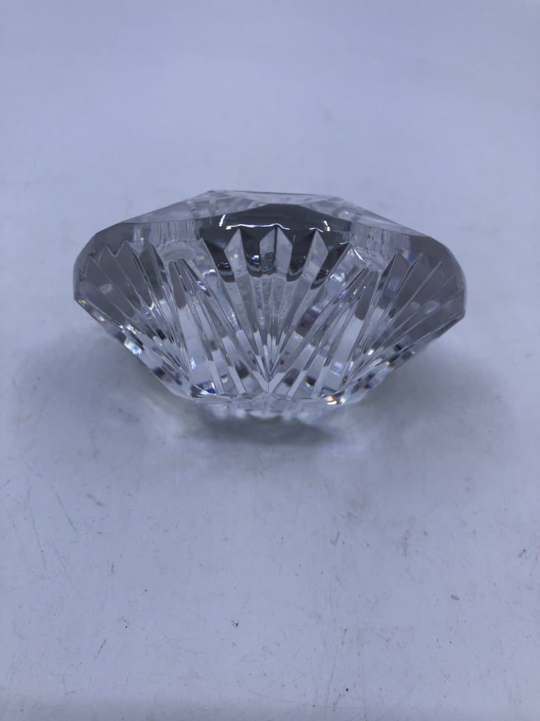 NIB WATERFORD CRYSTAL CLOCK.