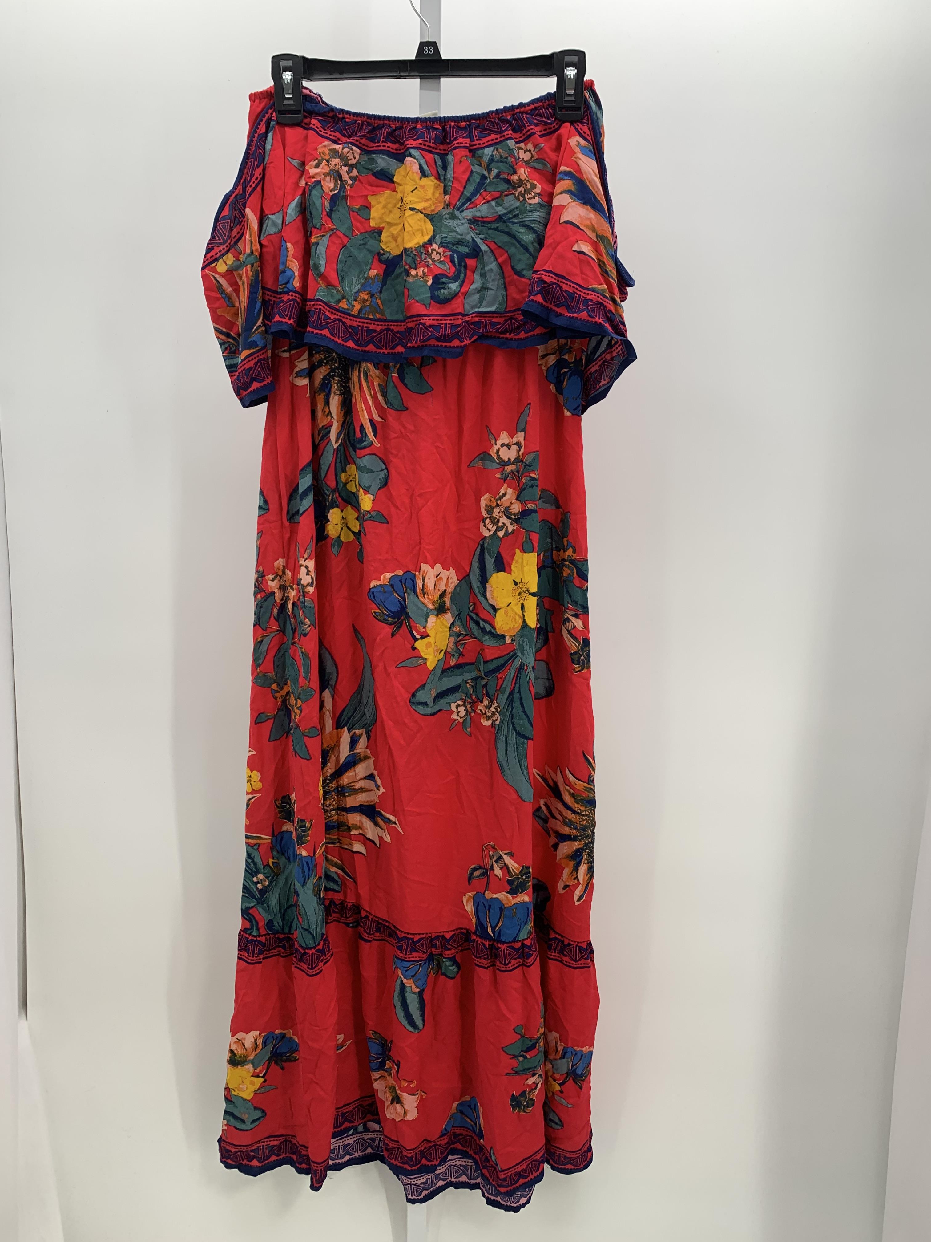 Flying Tomato Size Large Misses Short Sleeve Dress